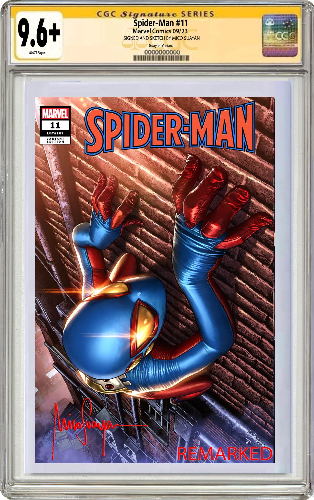 SPIDER-MAN 11 MICO SUAYAN EXCLUSIVE VARIANT COVER OPTIONS - 08/16/23