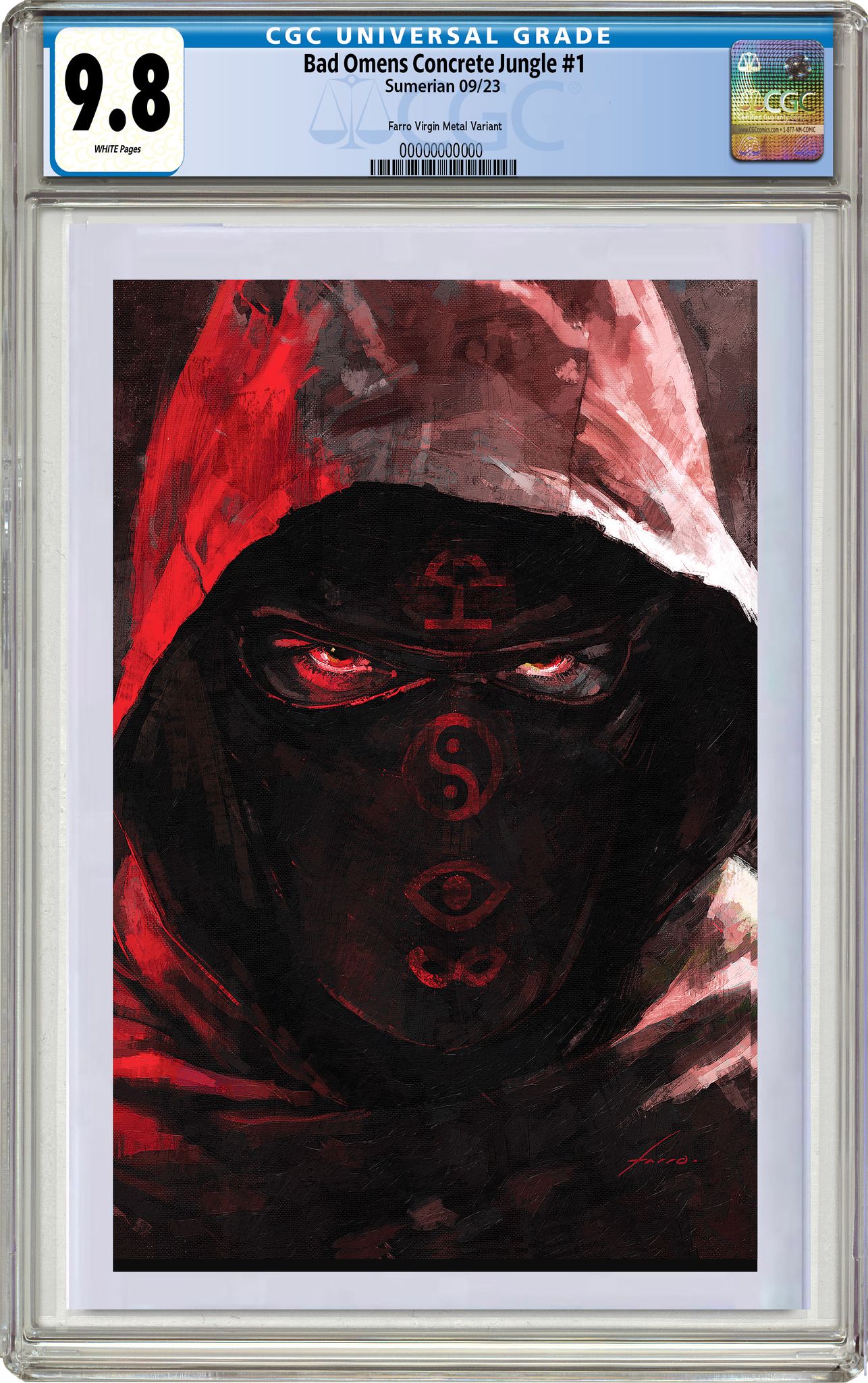 BAD OMENS CONCRETE JUNGLE #1 VIKTOR FARRO EXCLUSIVE VARIANT OPTIONS - 09/06/23