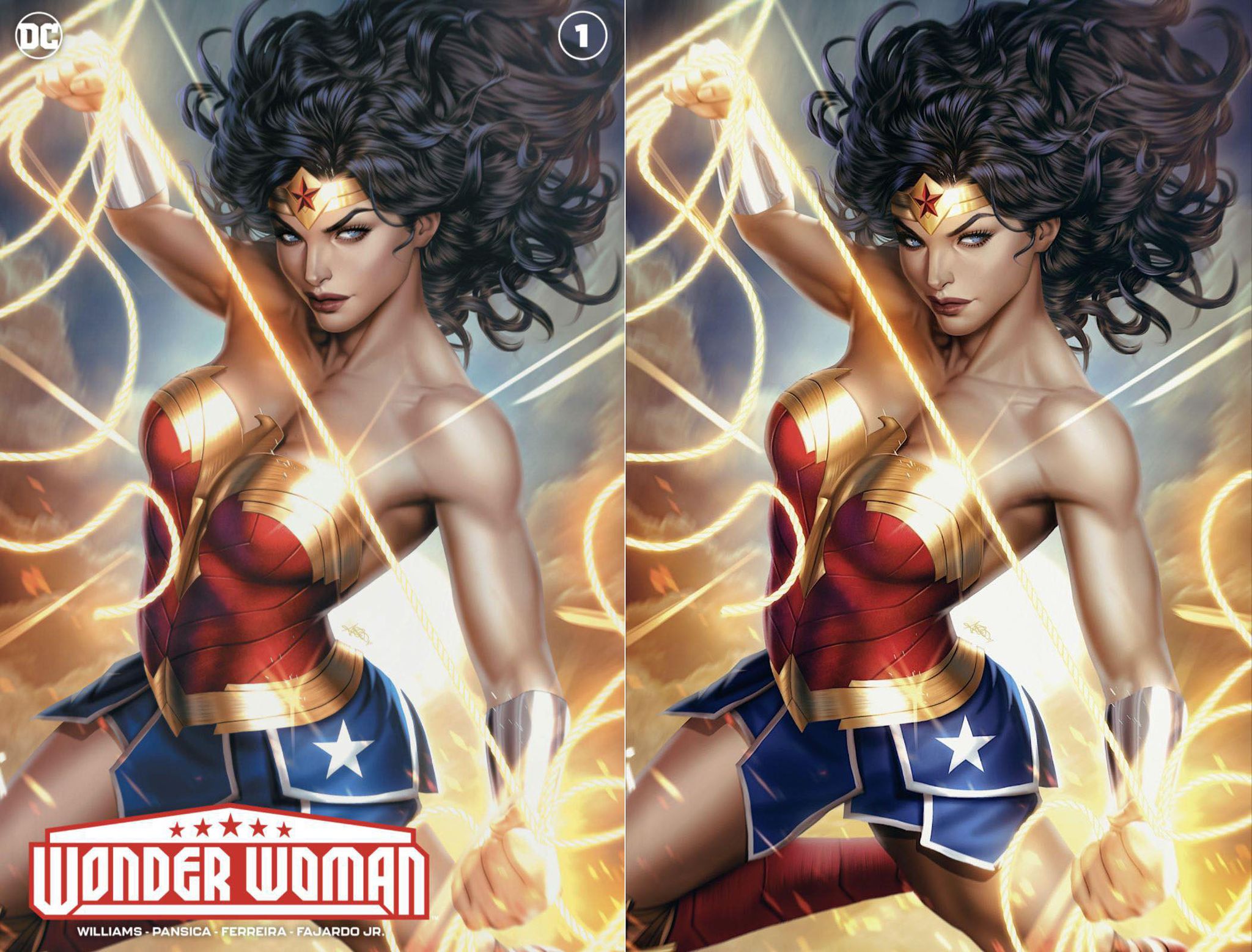 WONDER WOMAN #1 ARIEL DIAZ EXCLUSIVE VARIANT OPTIONS