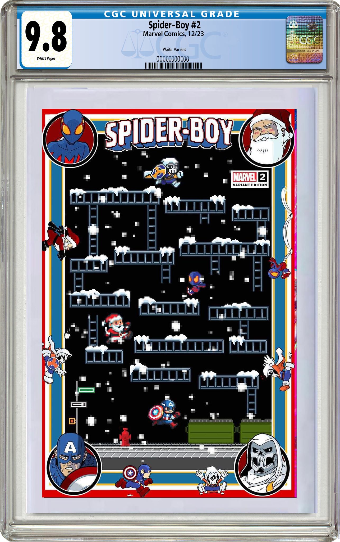 SPIDER-BOY 2 MATTHEW WAITE EXCLUSIVE 8-BIT GAMING EDITION OPTIONS 12/20/23