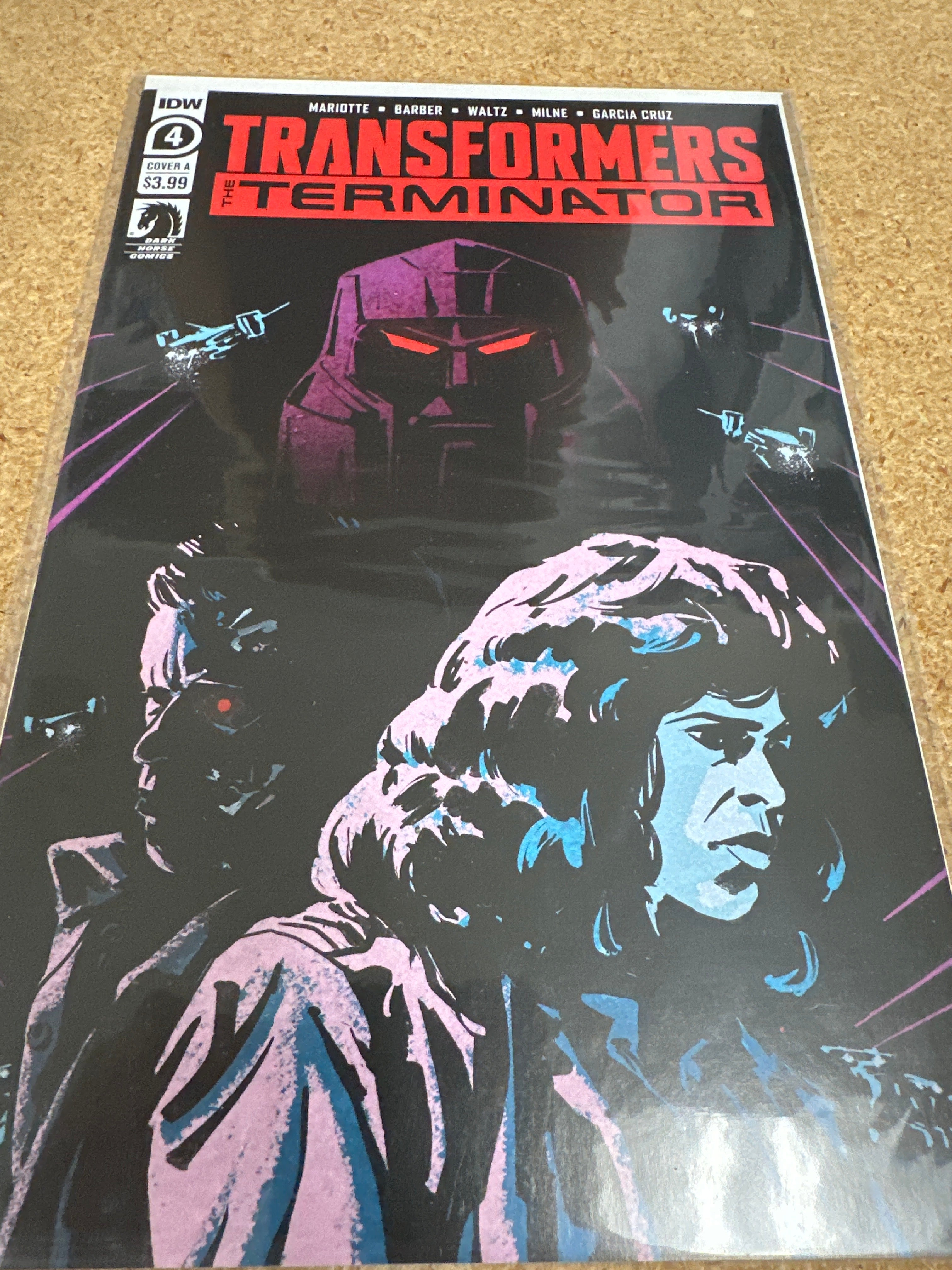 TRANSFORMERS VS TERMINATOR #4 CVR-A(CB100)