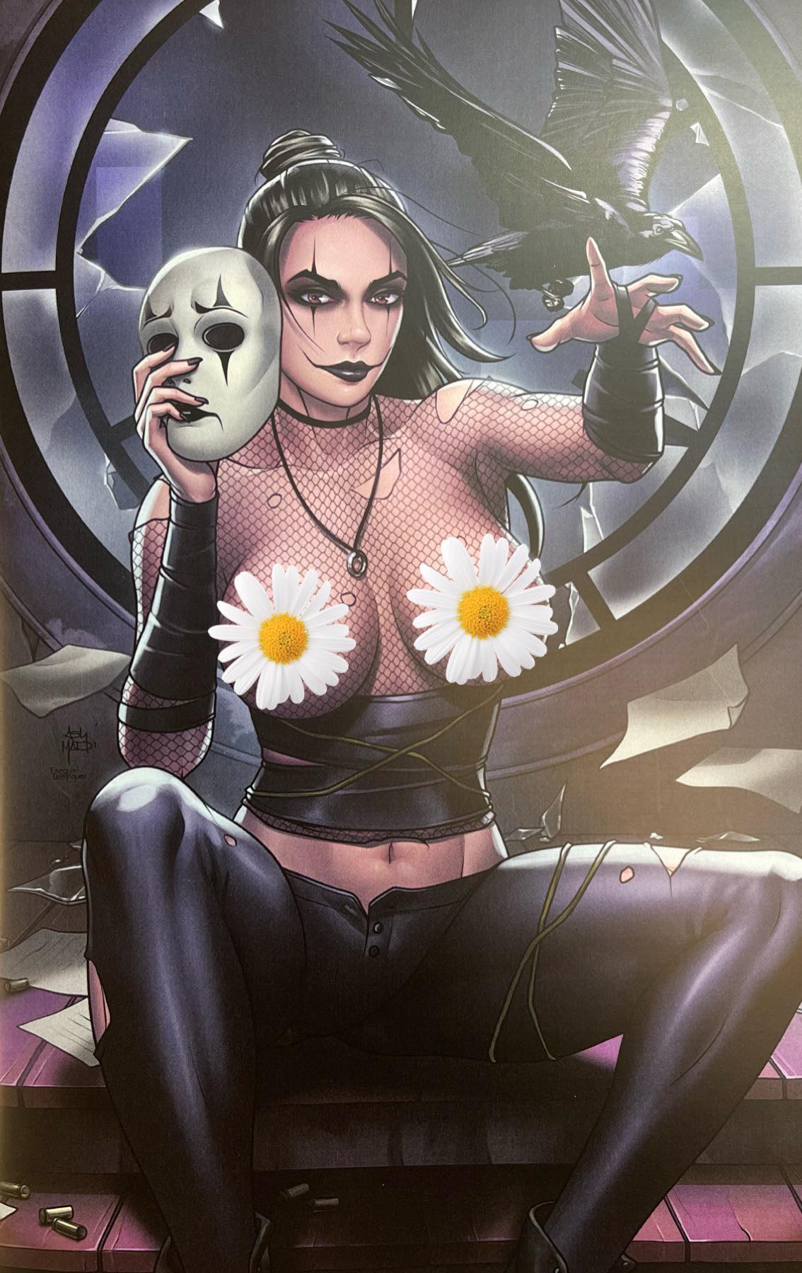 POWER HOUR #2 ASH MADI EMO KICKSTARTER TOPLESS METAL VARIANT