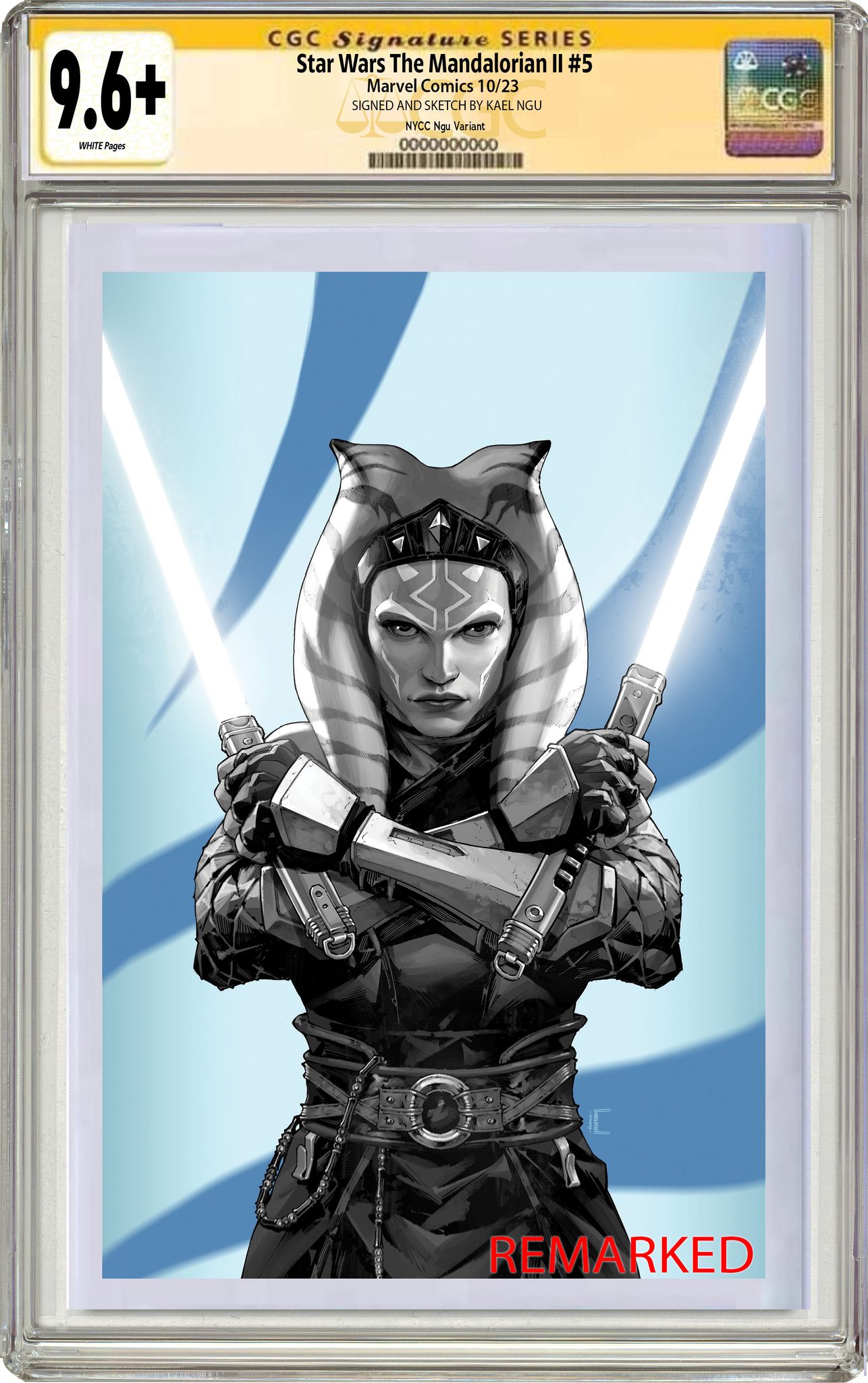 STAR WARS THE MANDALORIAN SEASON 2 #5 KAEL NGU NYCC EXCLUSIVE VIRGIN VARIANT