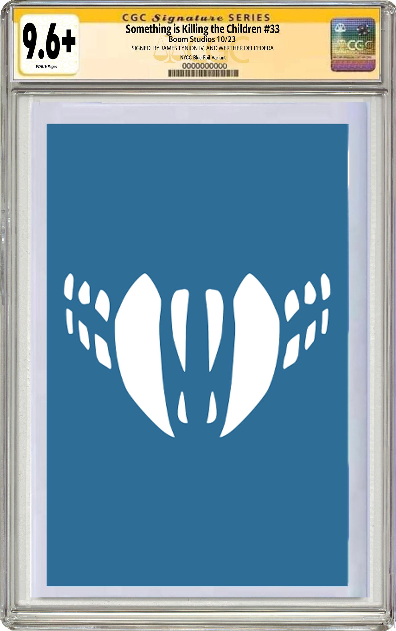 SOMETHING IS KILLING THE CHILDREN #33 NYCC AZURE MASK FOIL VARIANT