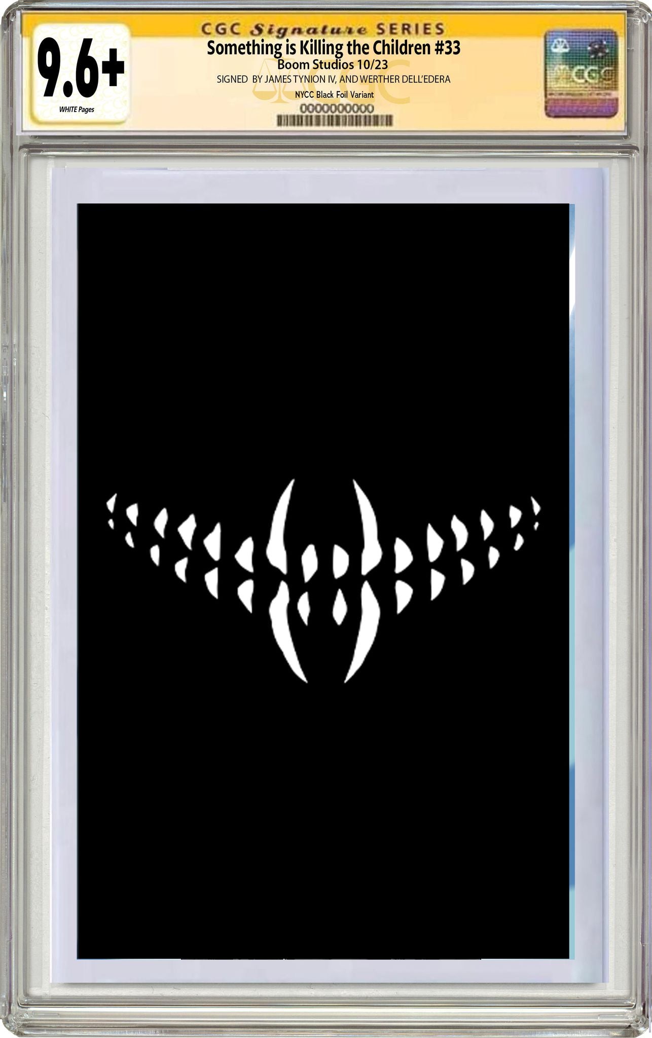 SOMETHING IS KILLING THE CHILDREN #33 NYCC BLACK MASK FOIL VARIANT