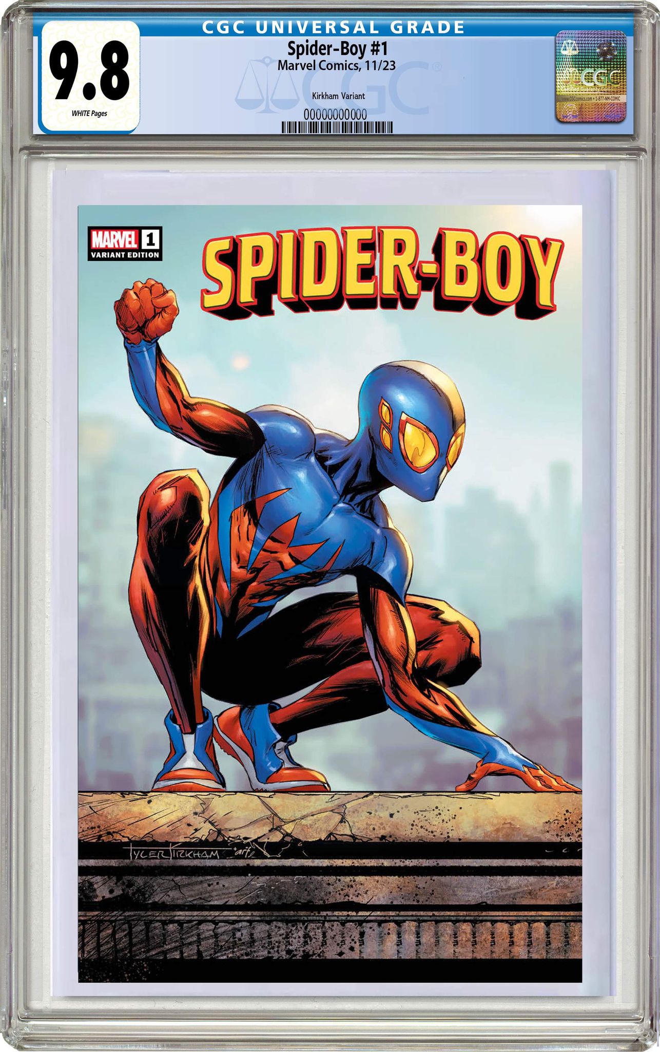 SPIDER-BOY #1 & AMAZING SPIDER-MAN #37 TYLER KIRKHAM CONNECTING VARIANT SET TRADE DRESS