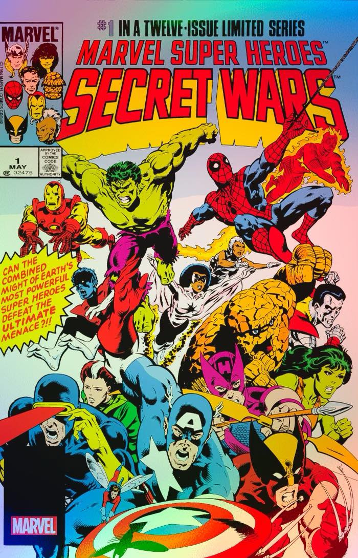MARVEL SUPER HEROES SECRET WARS 1 FACSIMILE EDITION FOIL VARIANT - 01/17/24