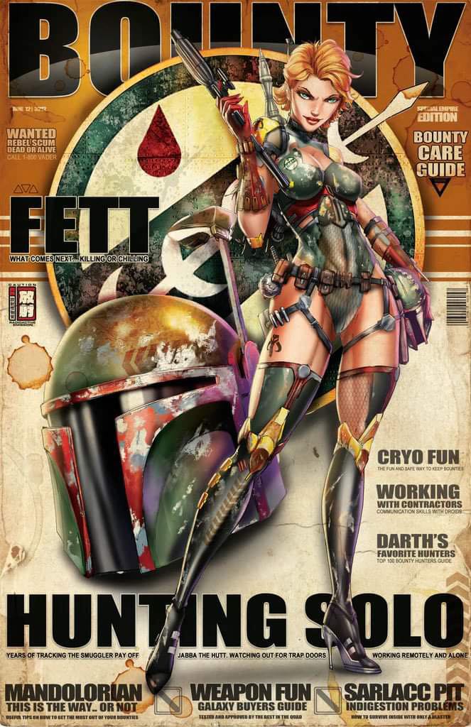 DAUGHTER'S OF EDEN #1 JAMIE TYNDALL BOUNTY HUNTER RETRO VARIANT OPTIONS (I95)