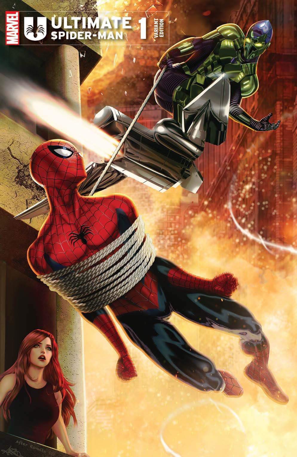 ULTIMATE SPIDER-MAN 1 ARIEL DIAZ EXCLUSIVE VARIANT OPTIONS