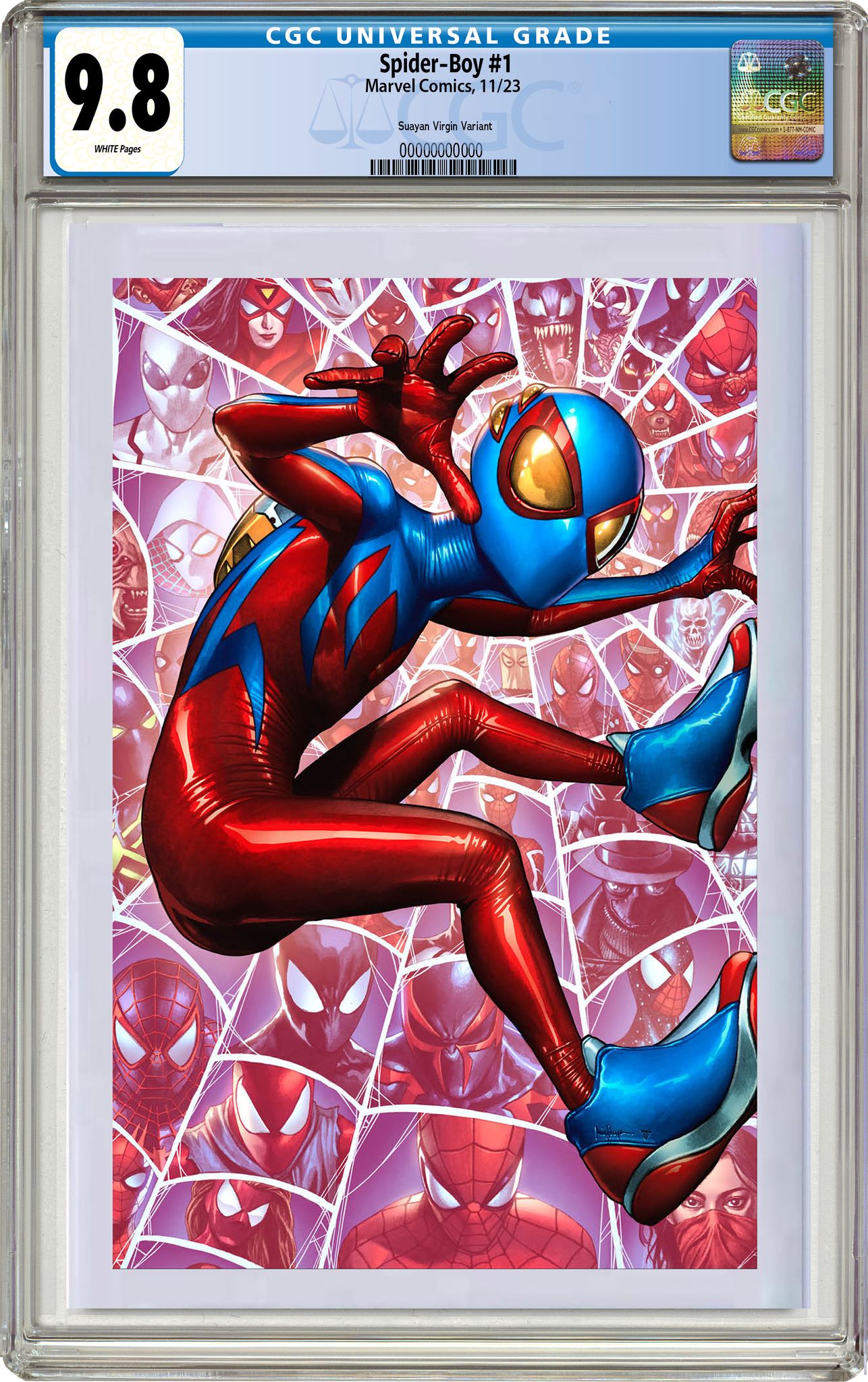 SPIDER-BOY #1 MICO SUAYAN EXCLUSIVE VARIANT COVER OPTIONS - 11/01/23