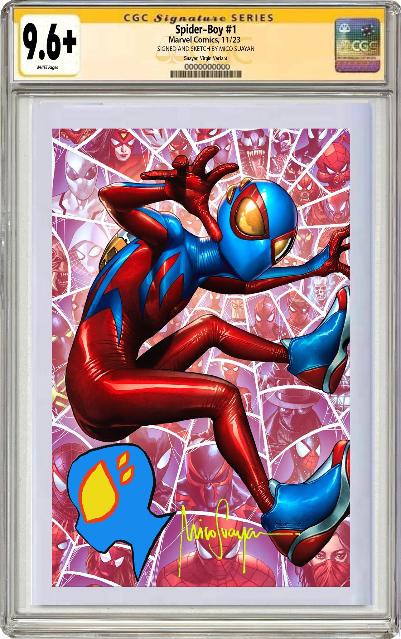 SPIDER-BOY #1 MICO SUAYAN EXCLUSIVE VARIANT COVER OPTIONS - 11/01/23