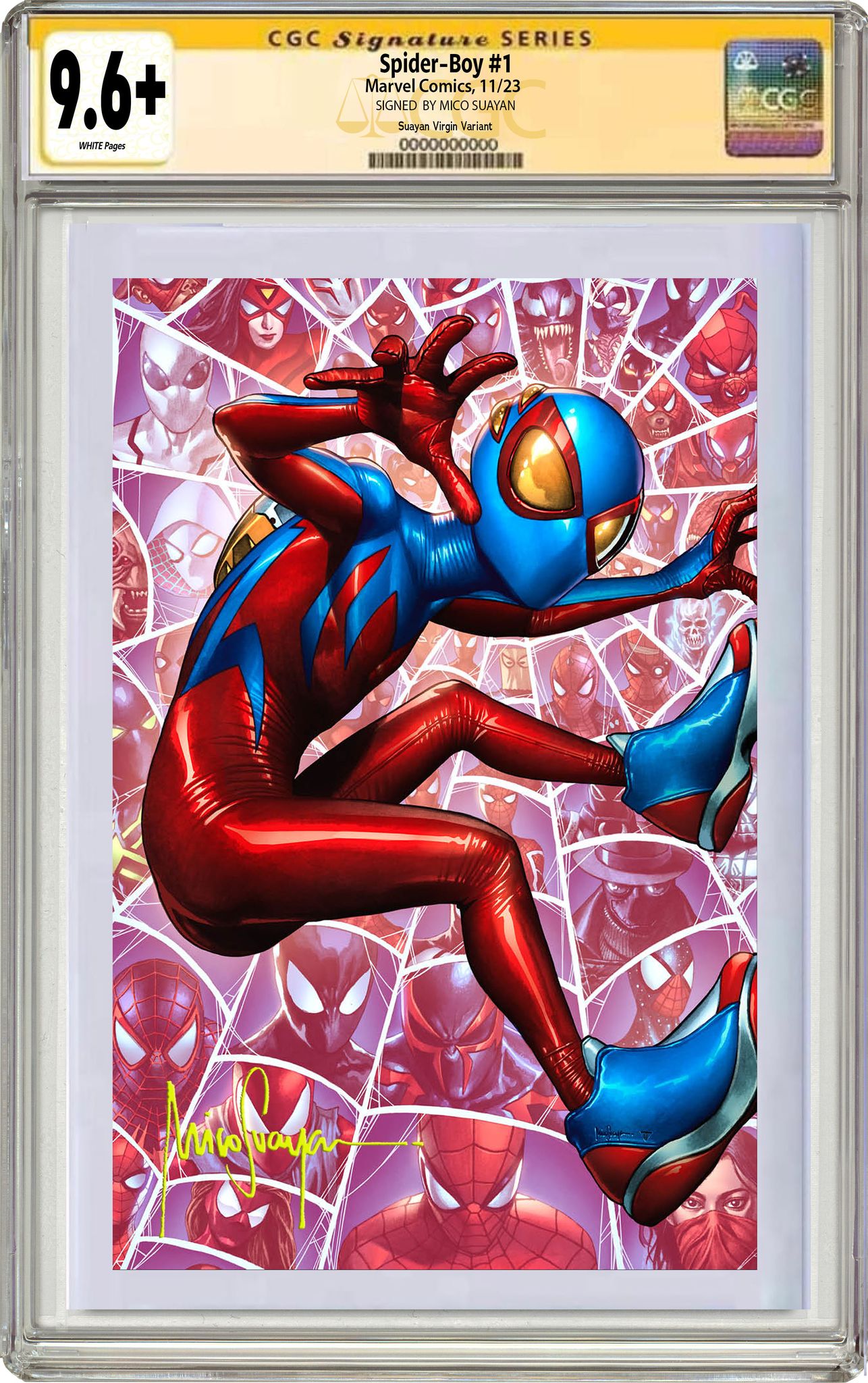 SPIDER-BOY #1 MICO SUAYAN EXCLUSIVE VARIANT COVER OPTIONS - 11/01/23
