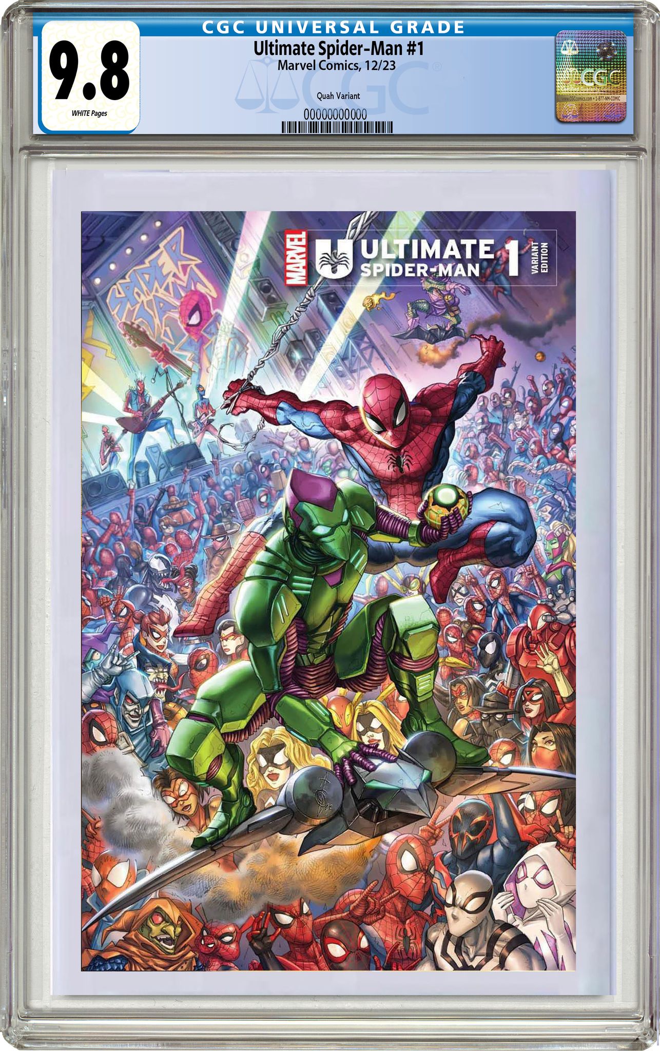 ULTIMATE SPIDER-MAN 1 ALAN QUAH EXCLUSIVE VARIANT COVERS- 01/10/24