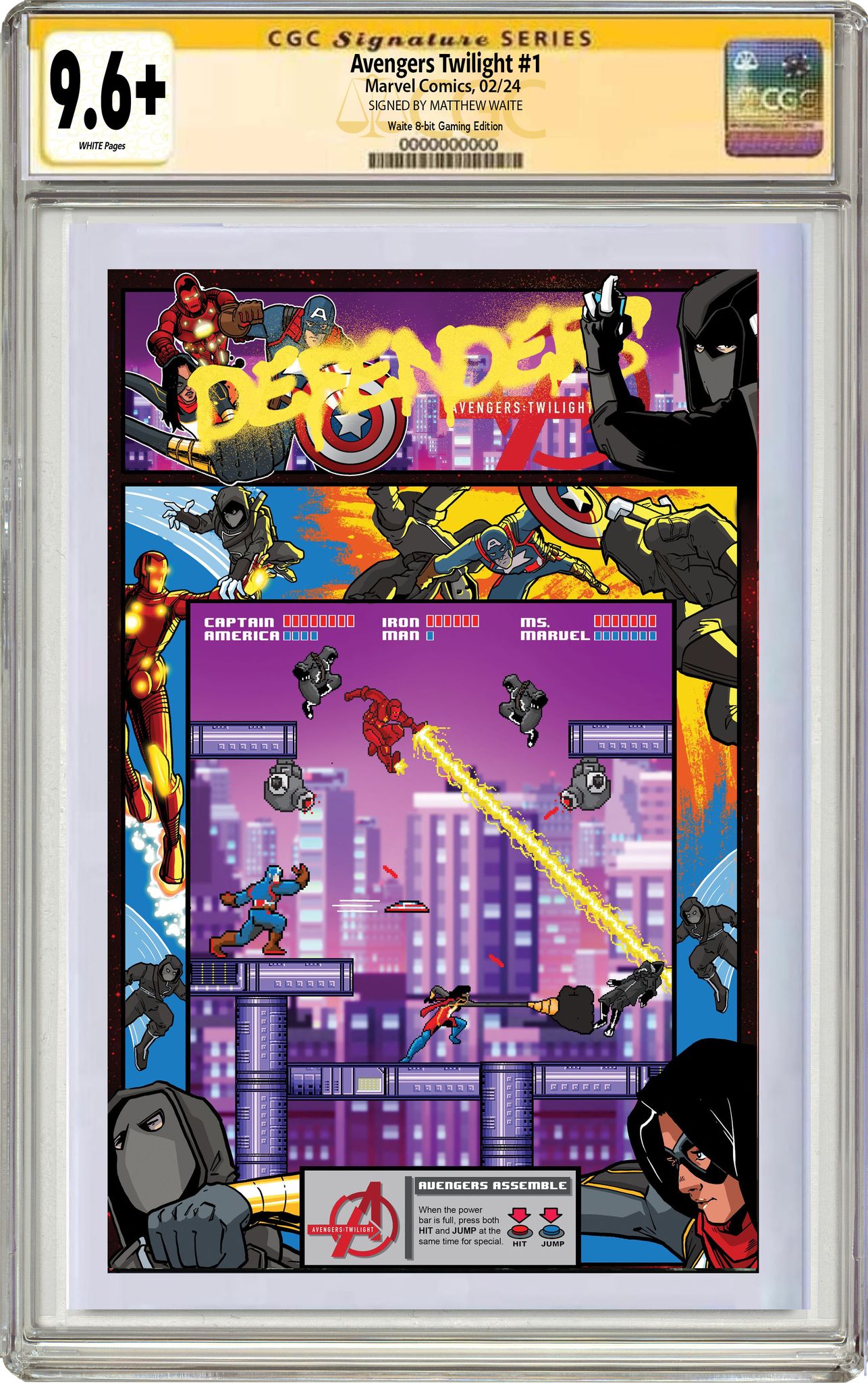 AVENGERS: TWILIGHT 1 MATTHEW WAITE 8-BIT GAMING EDITION - 01/17/24