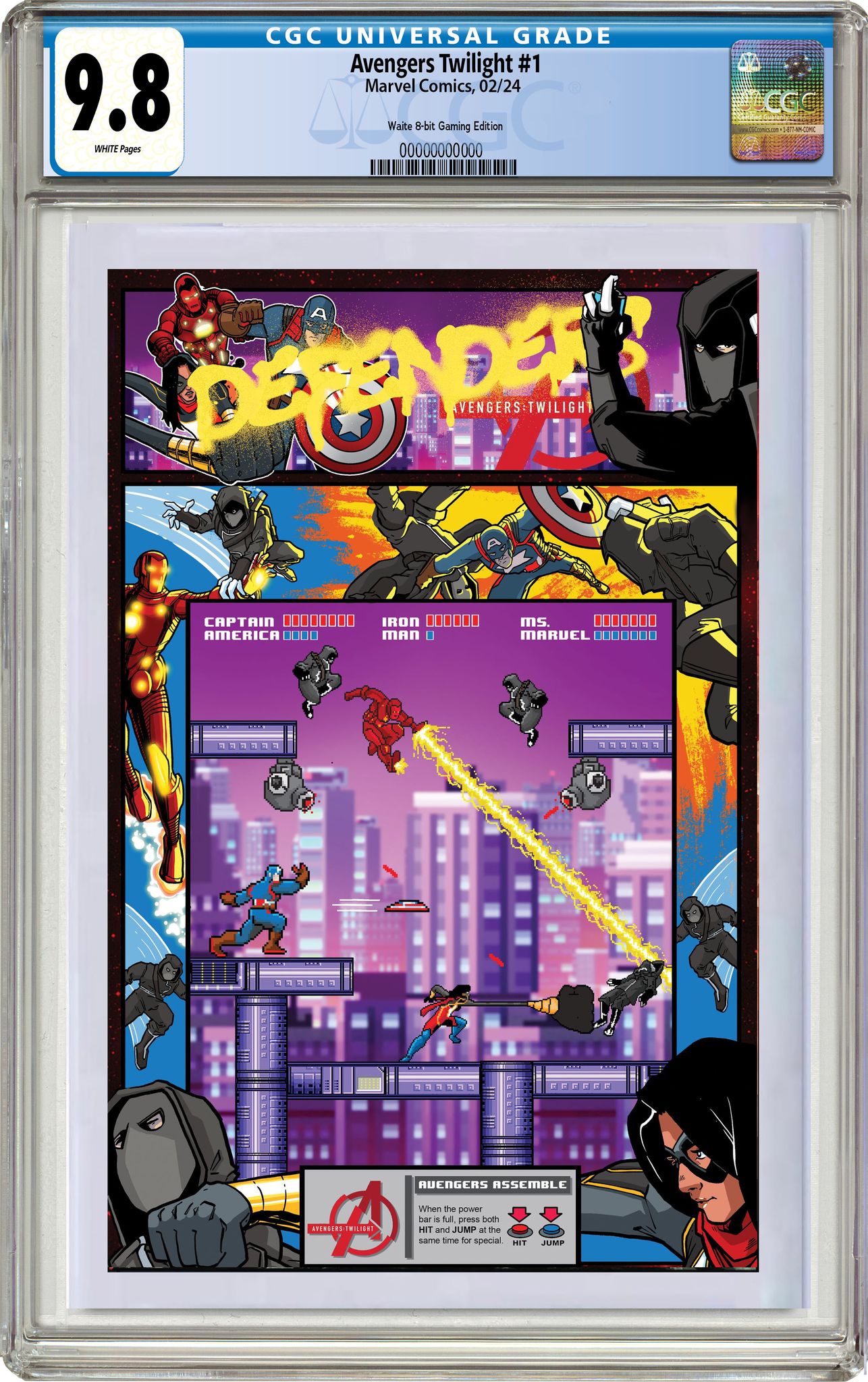 AVENGERS: TWILIGHT 1 MATTHEW WAITE 8-BIT GAMING EDITION - 01/17/24