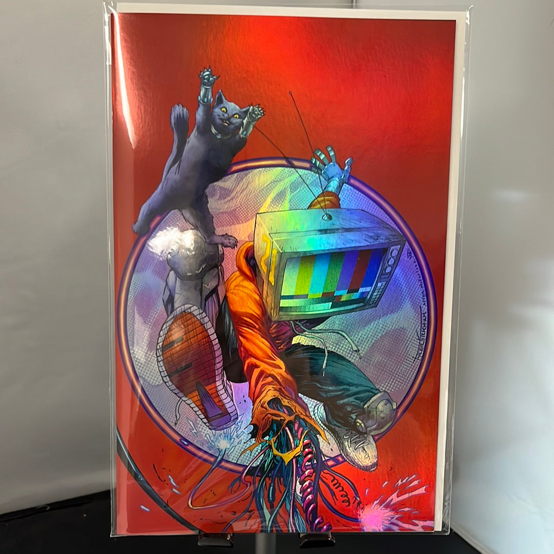 NINJA FUNK #3 JPG RED FOIL ASM 300 HOMAGE (I11)
