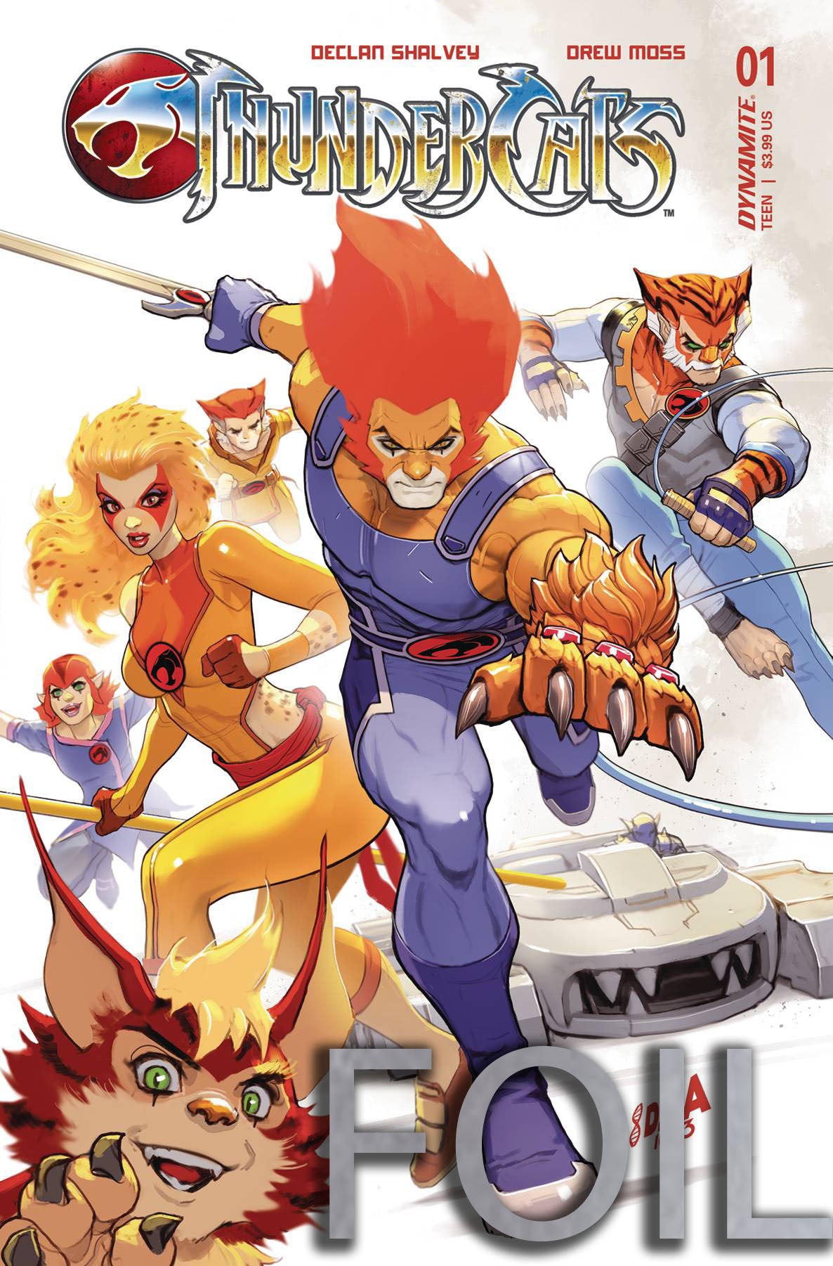 THUNDERCATS #1 CVR G NAKAYAMA FOIL - 02-07-24