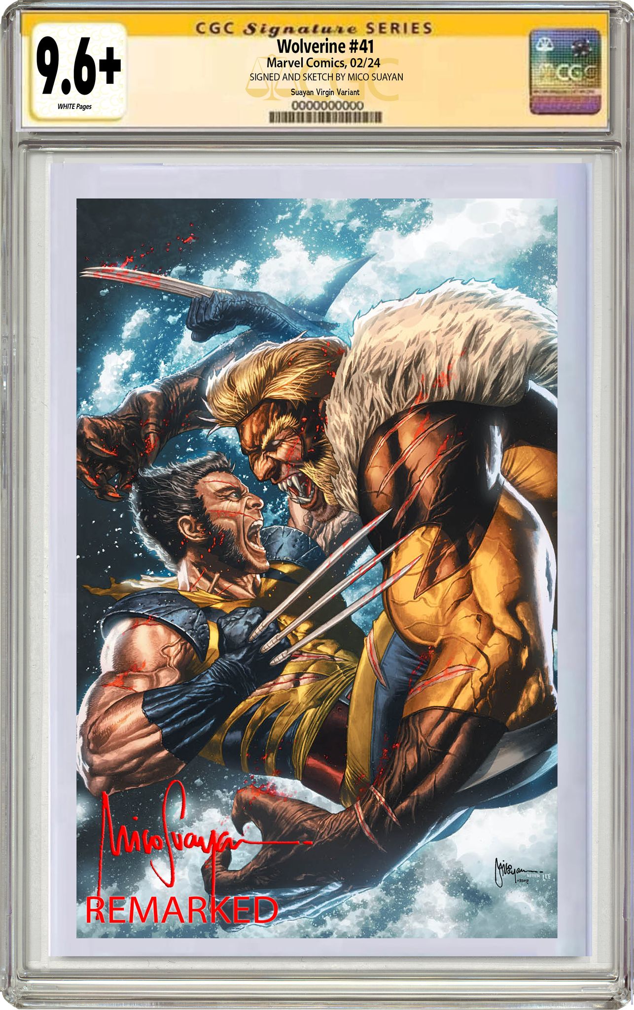 WOLVERINE 41 MICO SUAYAN EXCLUSIVE VARIANT COVERS - 01/10/24