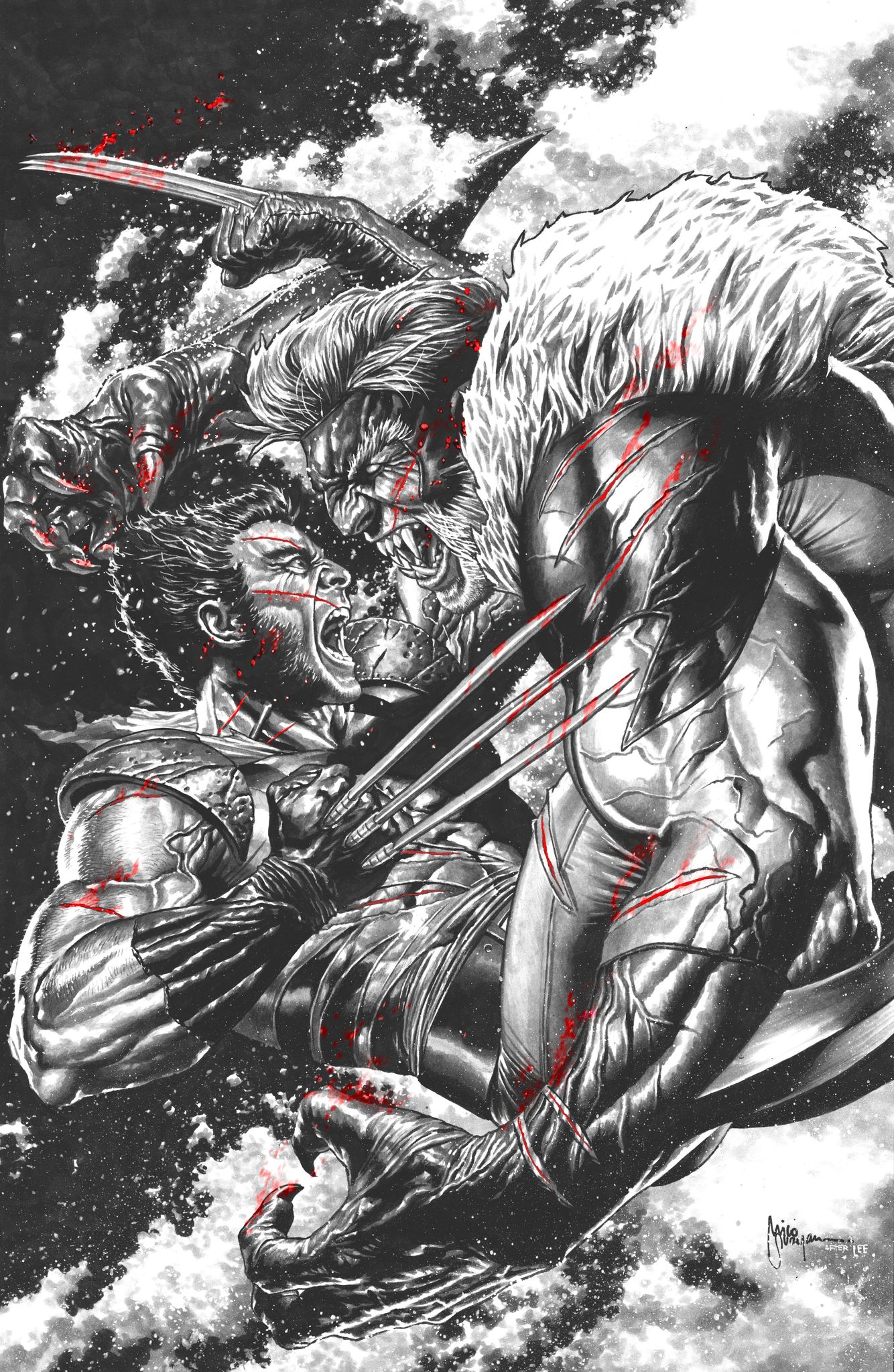 WOLVERINE #41 MICO SUAYAN MEGACON EXCLUSIVE VIRGIN COLOR SPLASH VARIANT OPTIONS