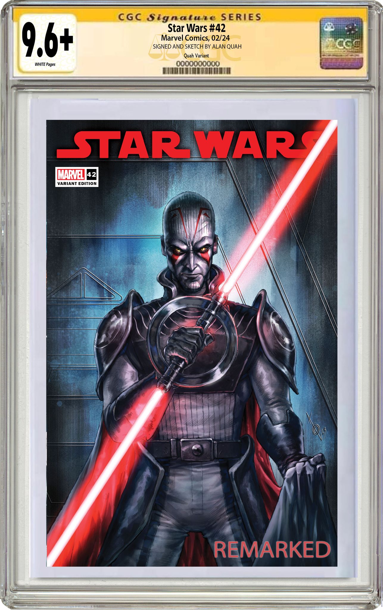 STAR WARS 42 ALAN QUAH REBELS 10TH ANNIVERSARY LIMITED EDITION #1 OF 4 EXCLUSIVE SERIES OPTIONS - 01/10/24 (M31)