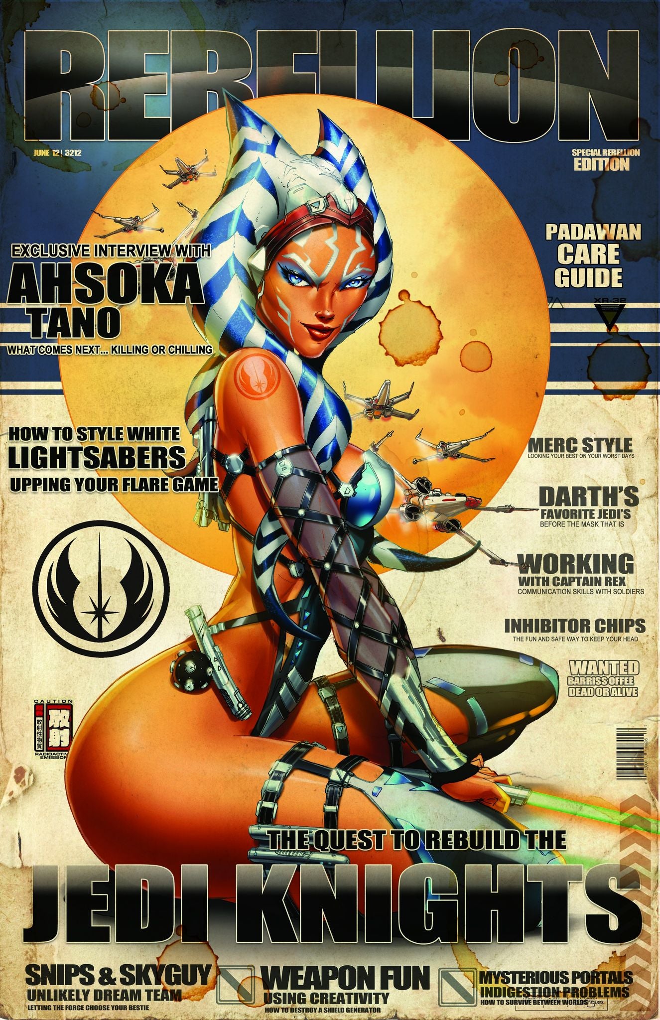 DAUGHTERS OF EDEN #1 JAMIE TYNDALL AHSOKA RETRO COSPLAY MEGACON EXCLUSIVE OPTIONS