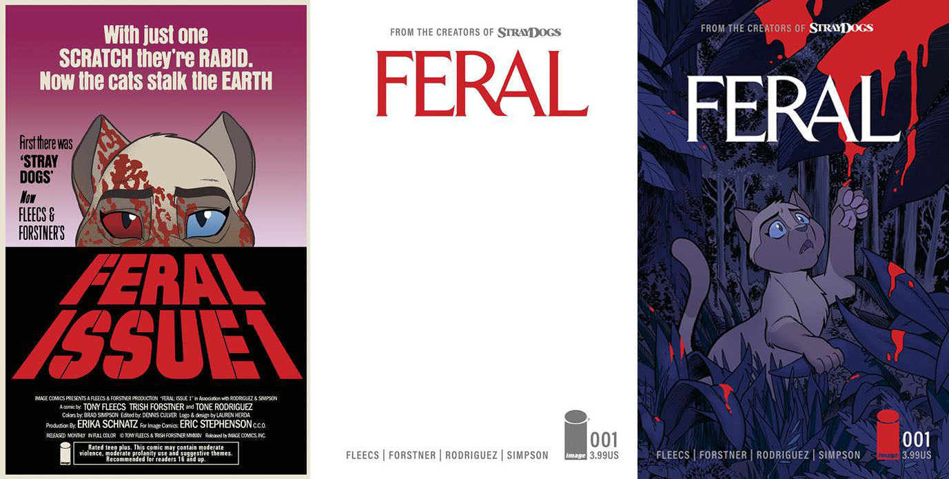 FERAL #1 COVER A B C 3-PACK BUNDLE - 03/27/24