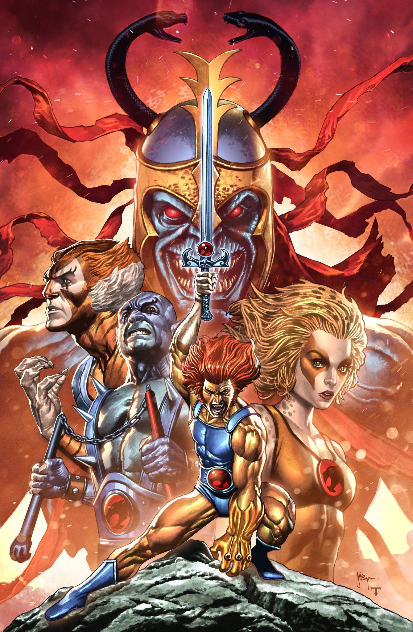 THUNDERCATS #1 MICO SUAYAN MEGACON EXCLUSIVE VIRGIN VARIANT OPTIONS