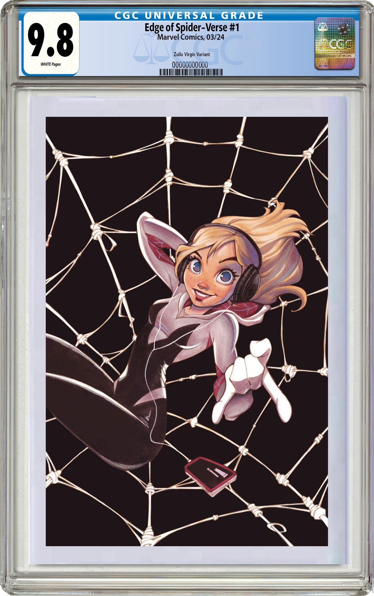 EDGE OF SPIDER-VERSE 1 CHRISSIE ZULLO EXCLUSIVE VARIANT OPTIONS- 02/21/24