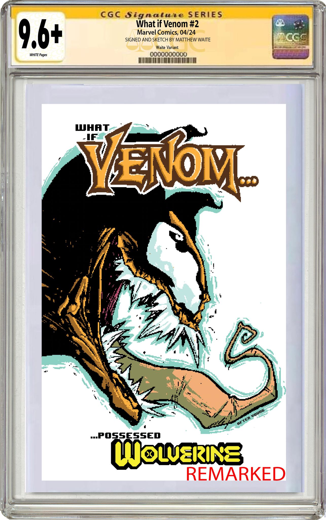 WHAT IF...? VENOM 2 MATTHEW WAITE EXCLUSIVE HOMAGE 03/13/24