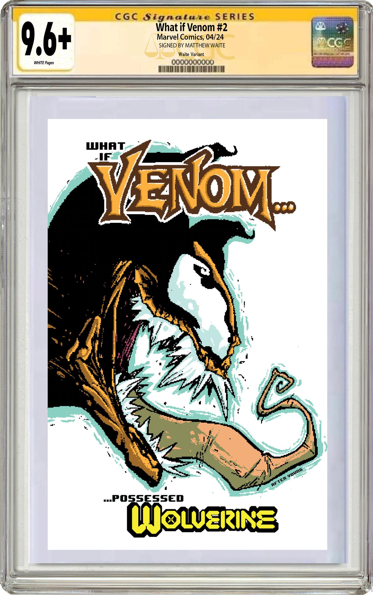 WHAT IF...? VENOM 2 MATTHEW WAITE EXCLUSIVE HOMAGE 03/13/24