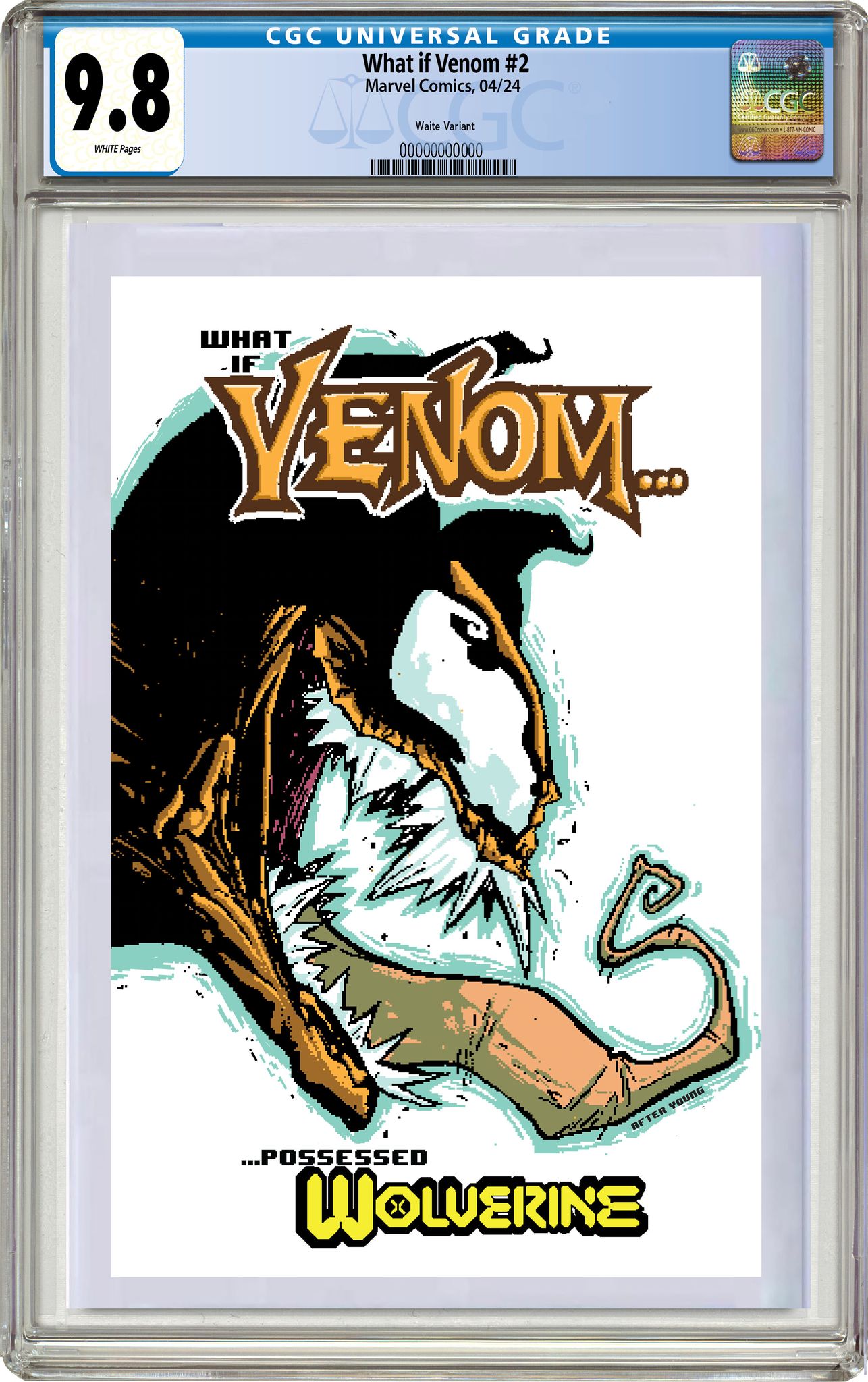 WHAT IF...? VENOM 2 MATTHEW WAITE EXCLUSIVE HOMAGE 03/13/24