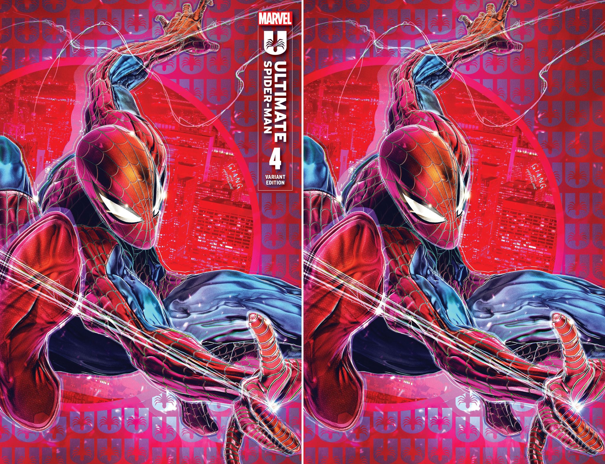 ULTIMATE SPIDER-MAN #4 JOHN GIANG EXCLUSIVE VARIANT OPTIONS - 04/24/2024