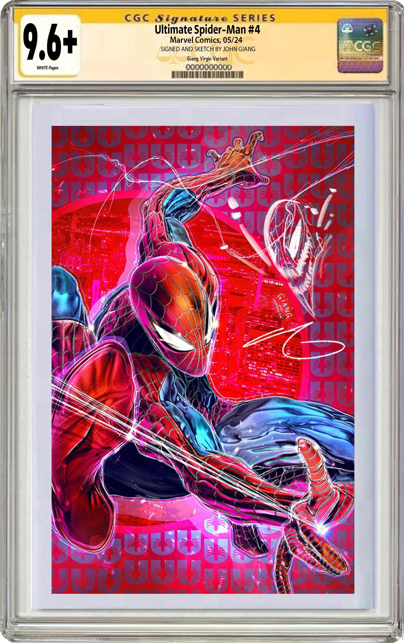 ULTIMATE SPIDER-MAN #4 JOHN GIANG EXCLUSIVE VARIANT OPTIONS - 04/24/2024