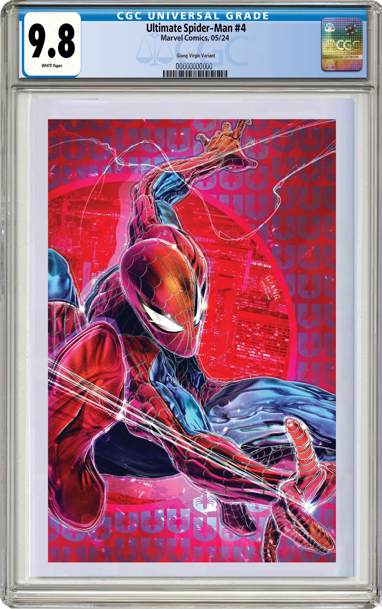 ULTIMATE SPIDER-MAN #4 JOHN GIANG EXCLUSIVE VARIANT OPTIONS - 04/24/2024