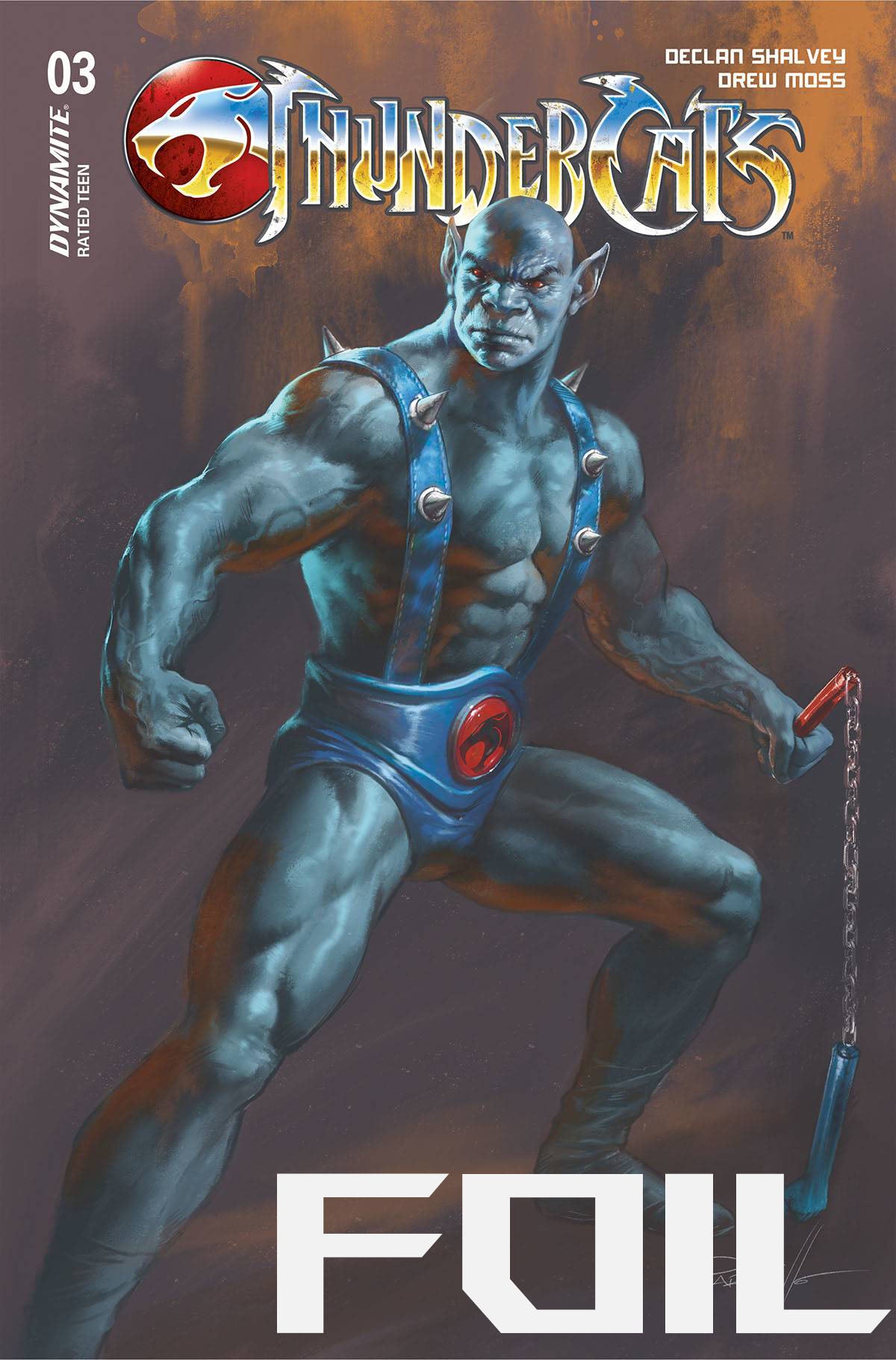 THUNDERCATS #3 CVR G PARRILLO FOIL 04/10/24