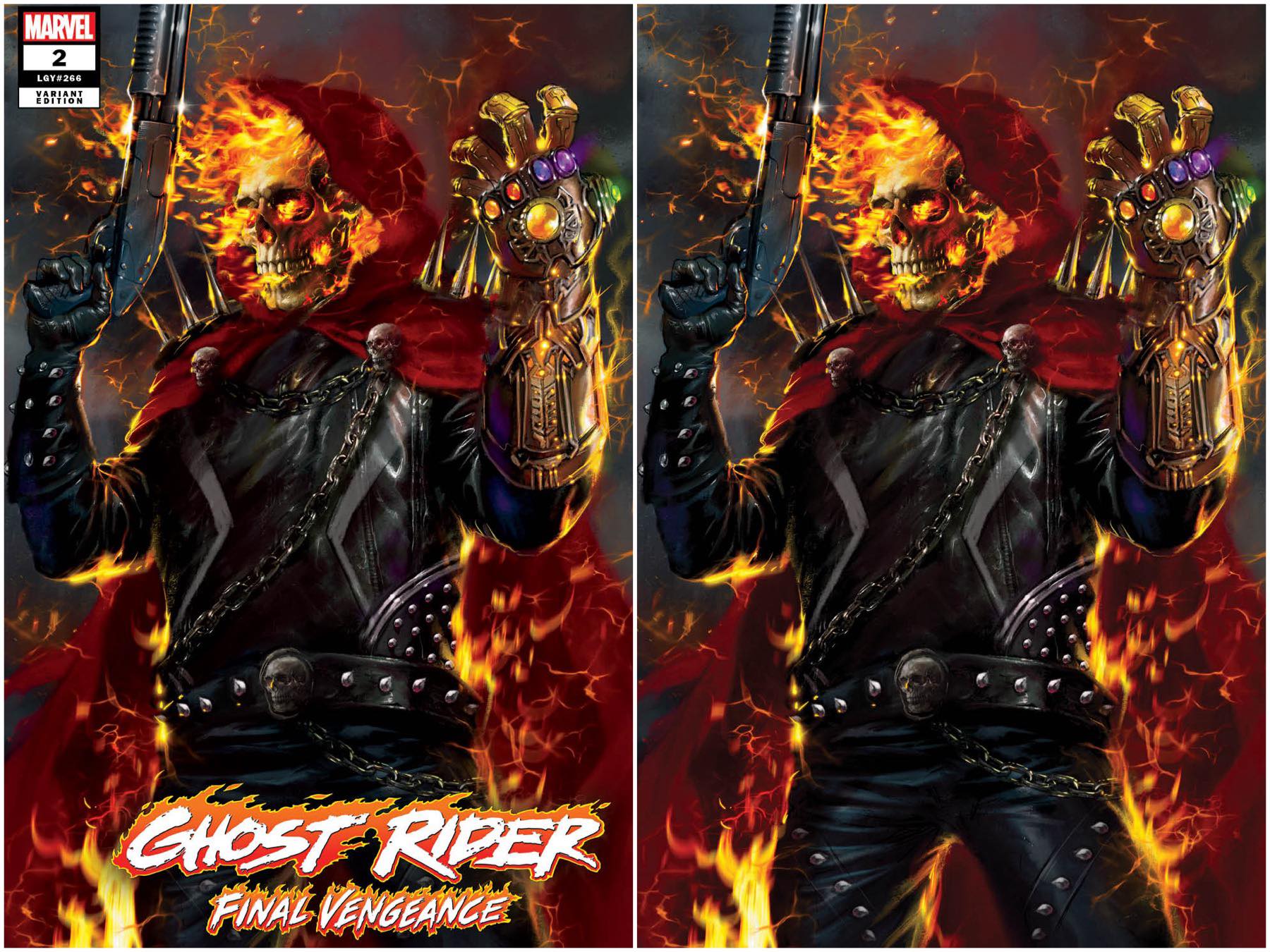 GHOST RIDER: FINAL VENGEANCE #2 LUCIO PARRILLO EXCLUSIVE HOOD VARIANT - 04/17/2024