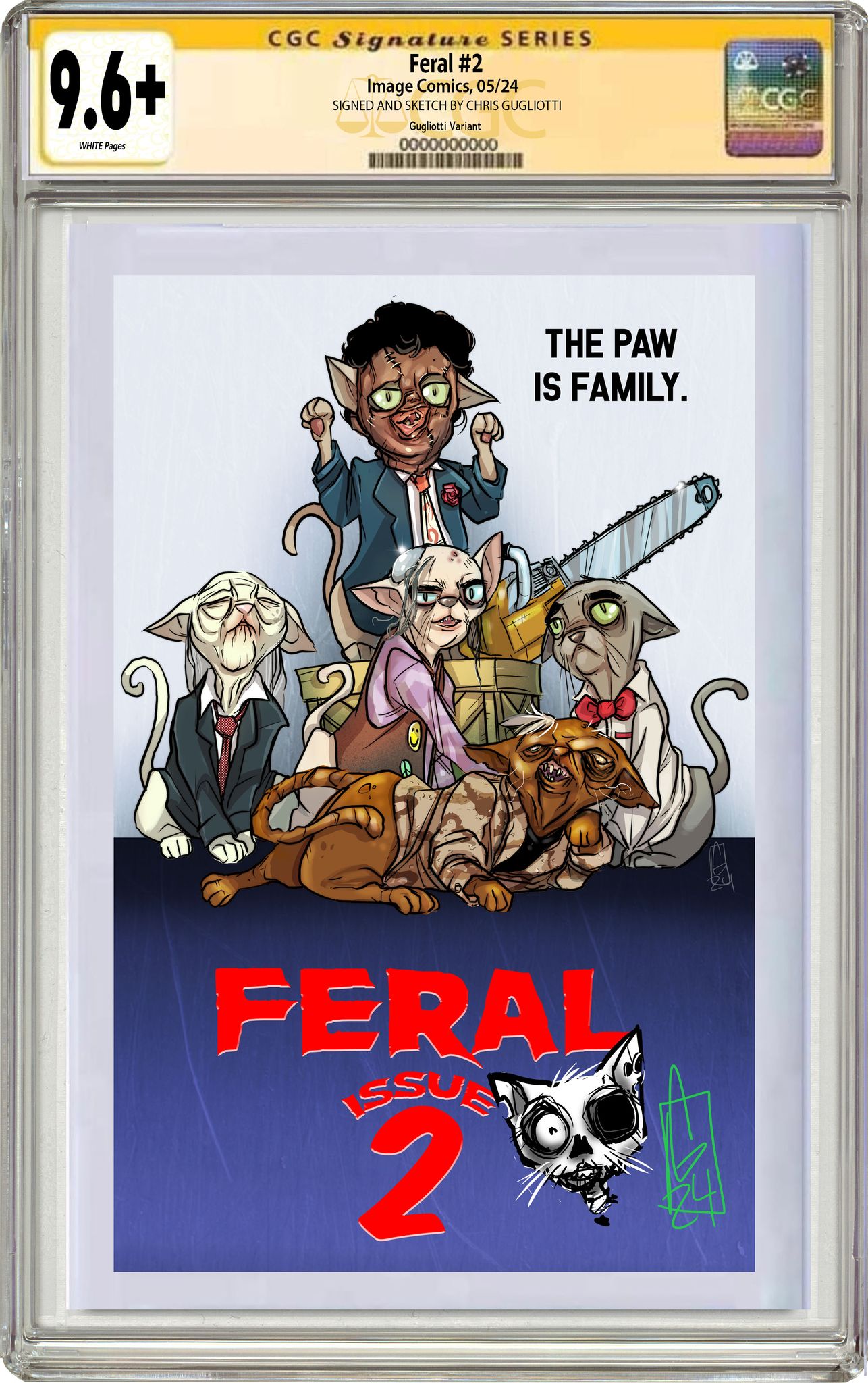 FERAL #2 CHRIS GUGLIOTTI EXCLUSIVE HOMAGE TO THE TEXAS CHAINSAW MASSACRE PT2 - 04/24/24