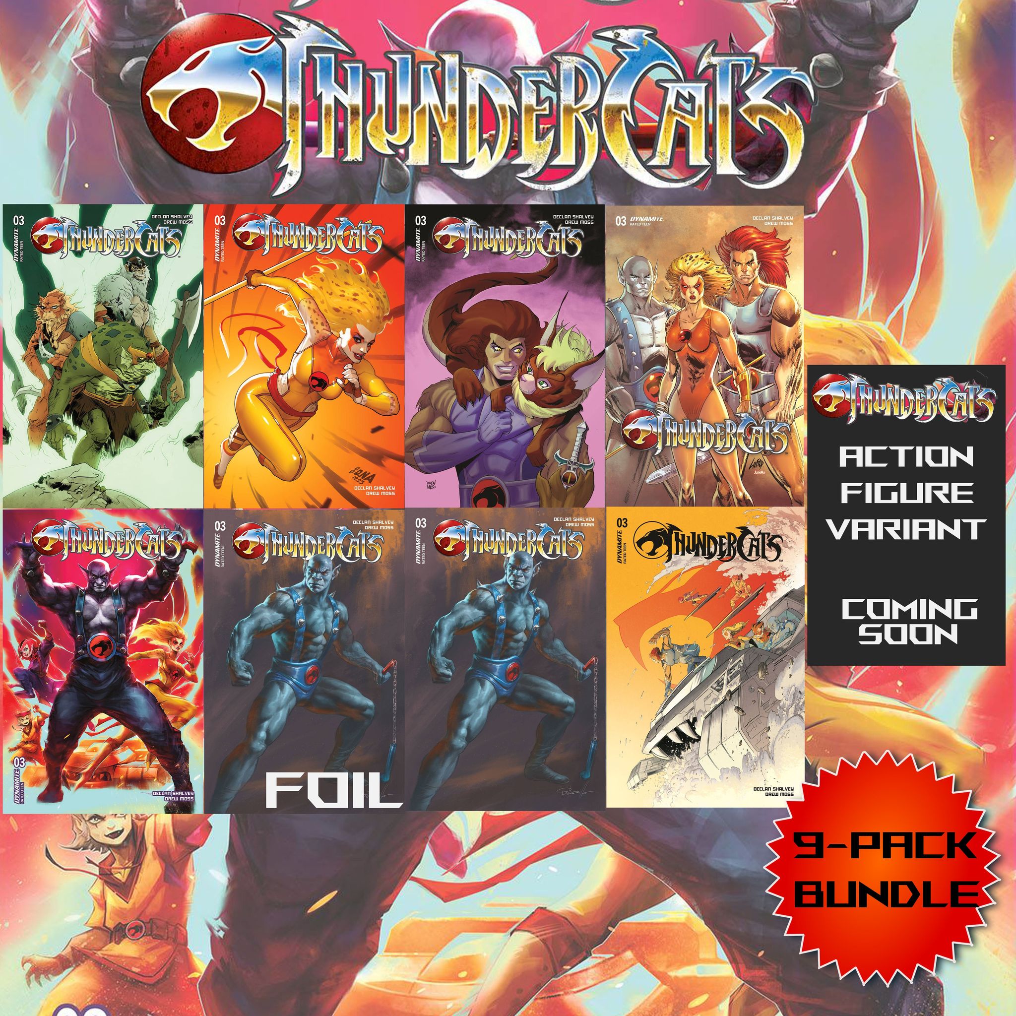 THUNDERCATS #3 9-PACK BUNDLE 04/10/24