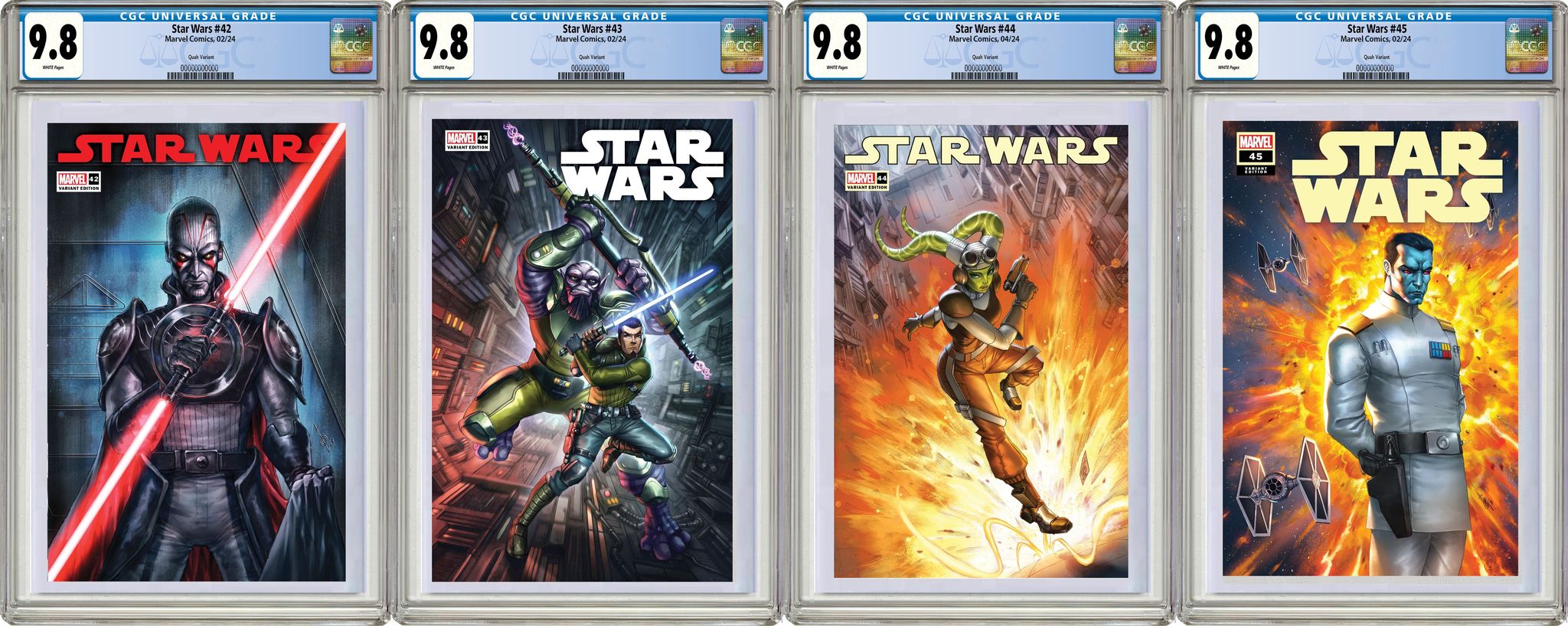 STAR WARS REBELS 10TH ANNIVERSARY ALAN QUAH LIMITED EDITION EXCLUSIVE SERIES SET- 04/2024