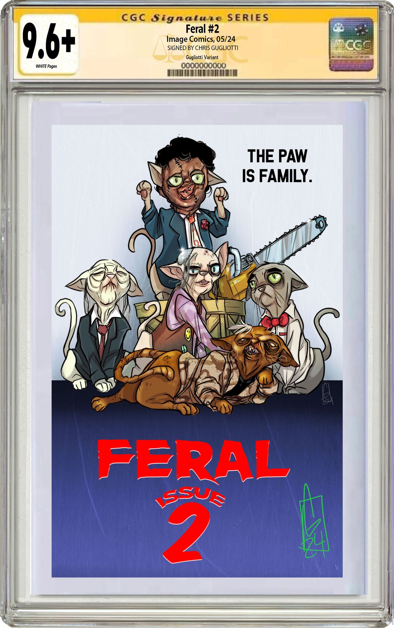 FERAL #2 CHRIS GUGLIOTTI EXCLUSIVE HOMAGE TO THE TEXAS CHAINSAW MASSACRE PT2 - 04/24/24