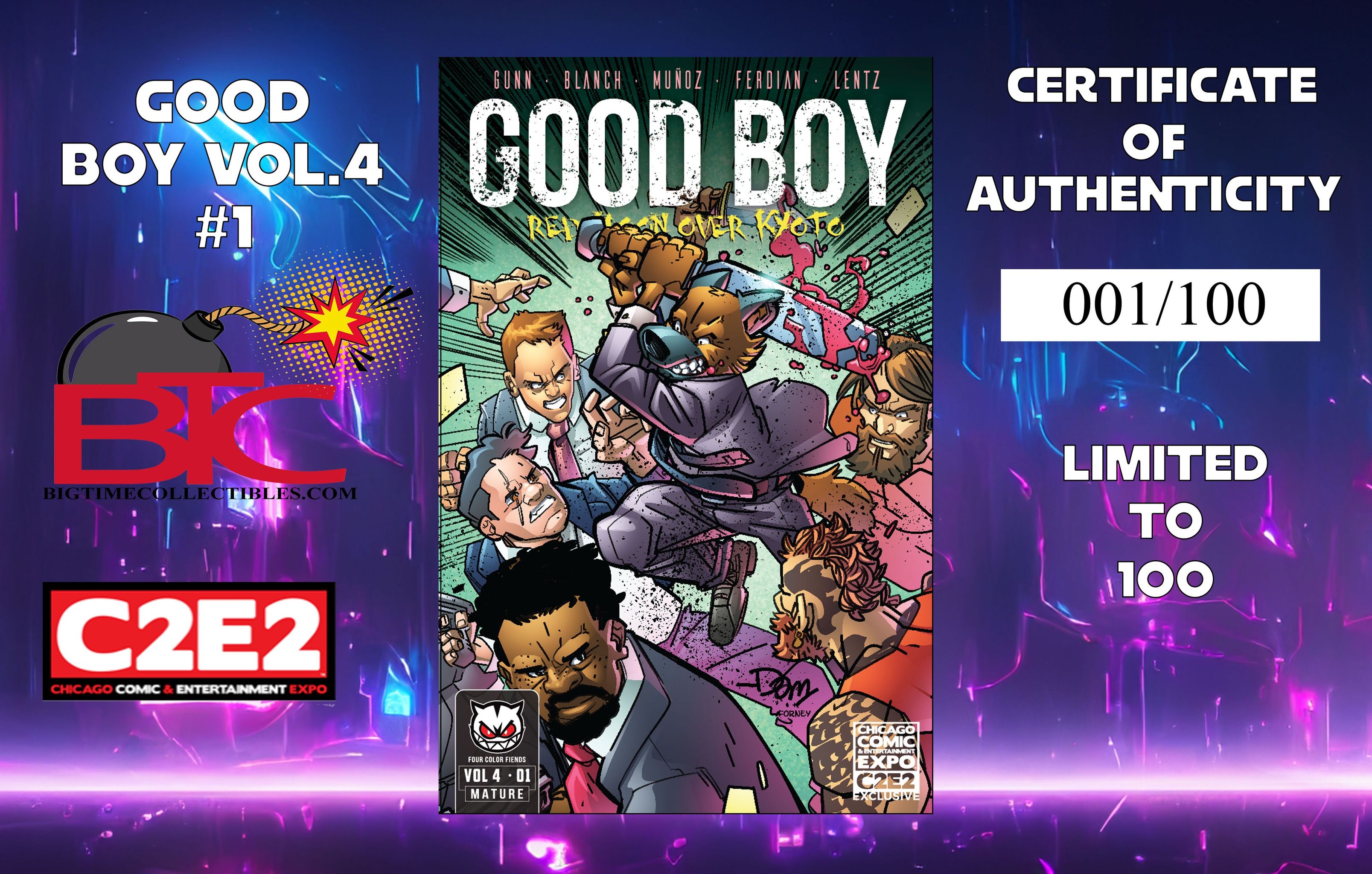 GOOD BOY #1 C2E2 EXCLUSIVE VARIANT LIMITED TO 100 W/COA