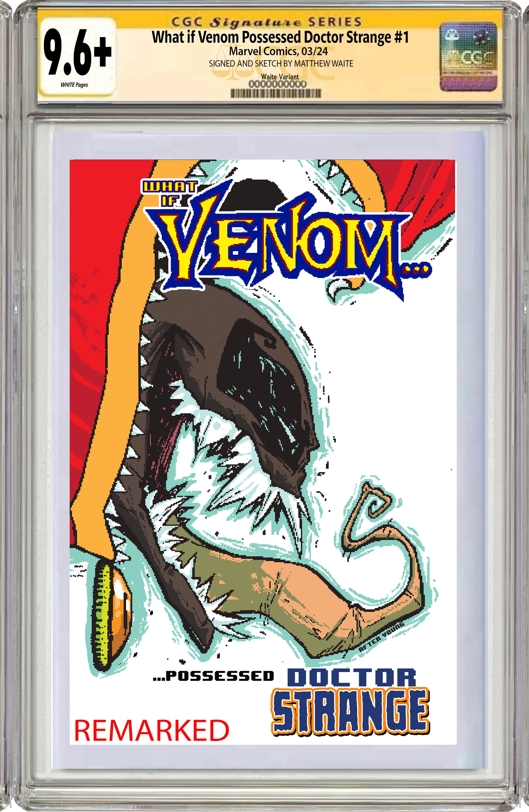 WHAT IF...? VENOM 3 MATTHEW WAITE EXCLUSIVE HOMAGE - 04/17/2024