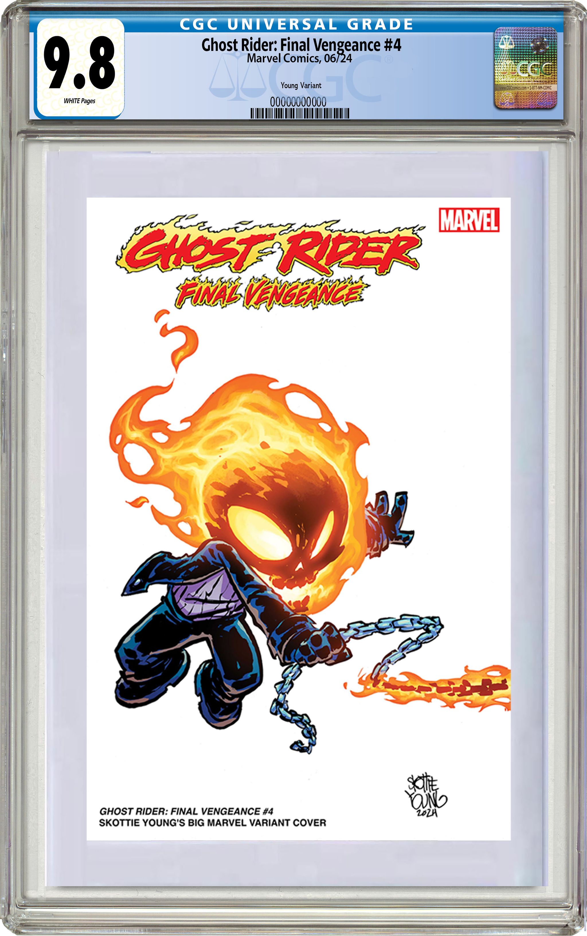 GHOST RIDER: FINAL VENGEANCE #4 SKOTTIE YOUNG'S BIG MARVEL VARIANT 06-05-24