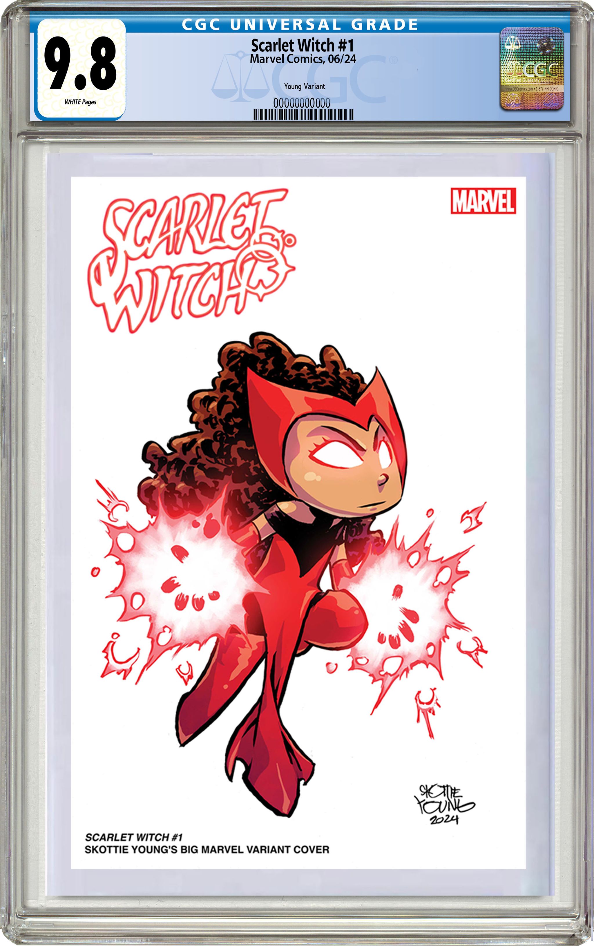 SCARLET WITCH #1 SKOTTIE YOUNG'S BIG MARVEL VARIANT 06-12-24
