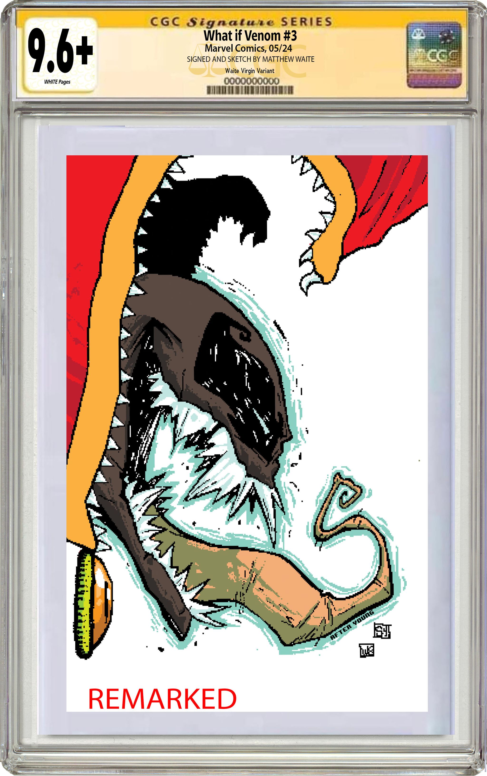 WHAT IF...? VENOM 3 MATTHEW WAITE EXCLUSIVE HOMAGE - 04/17/2024