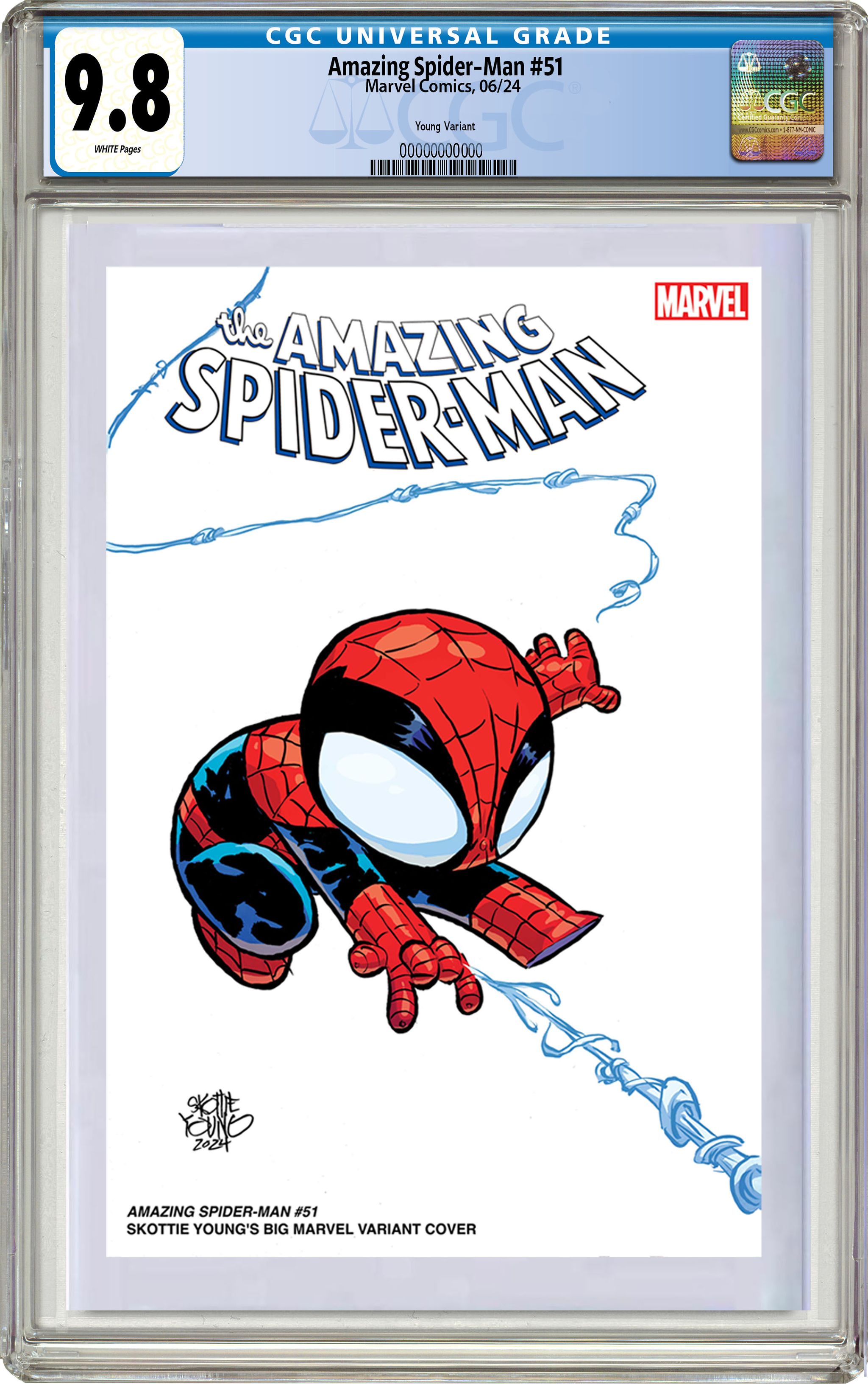 AMAZING SPIDER-MAN #51 SKOTTIE YOUNG'S BIG MARVEL VARIANT 06-05-24