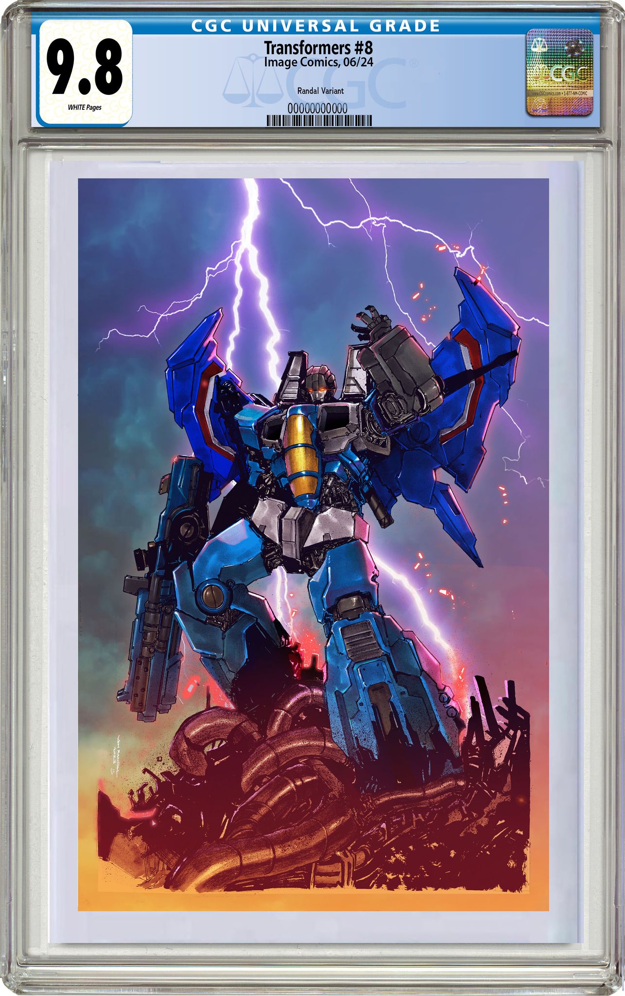 TRANSFORMERS #8 VON RANDAL EXCLUSIVE VIRGIN VARIANT OPTIONS - 5-8-24