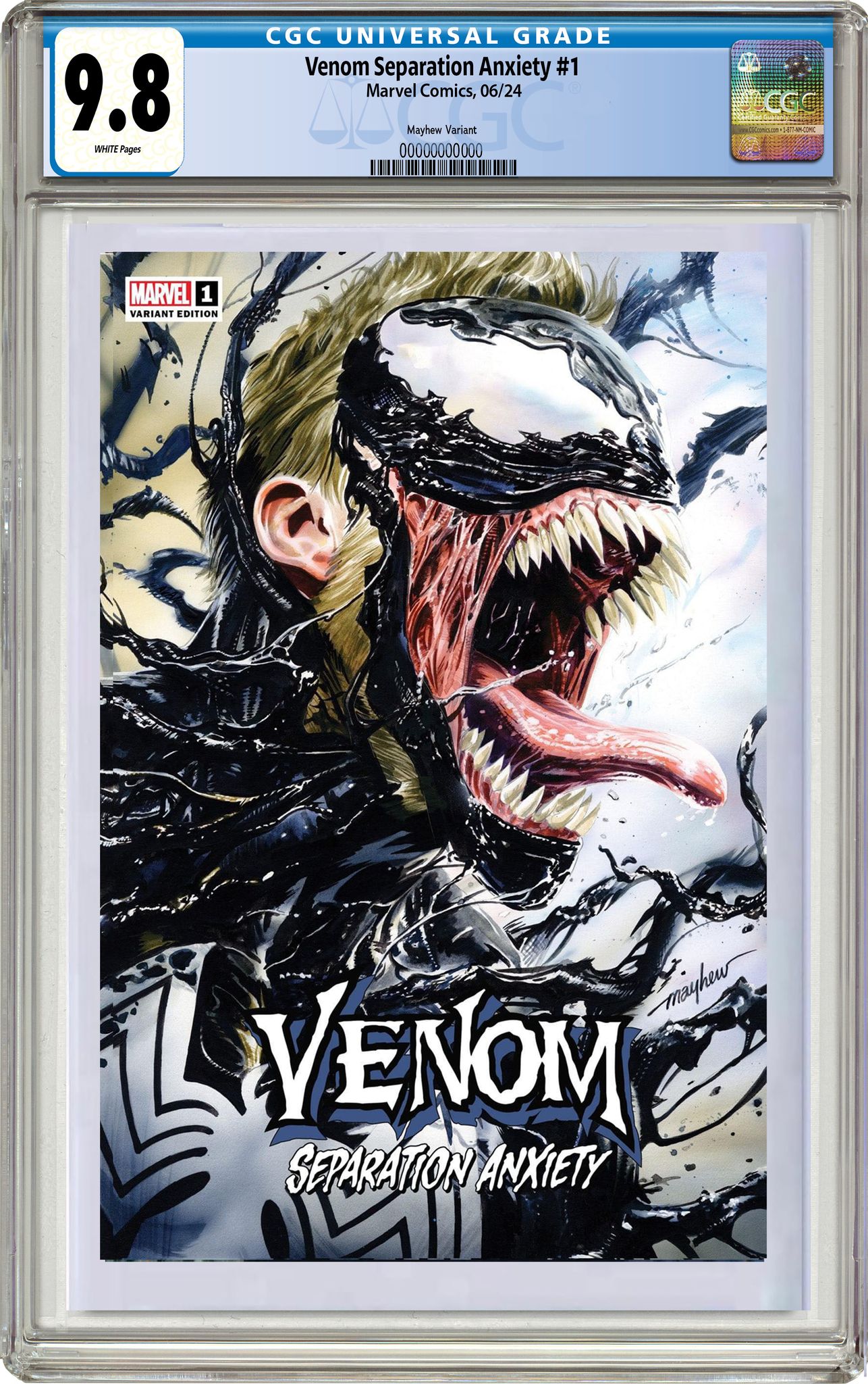 VENOM: SEPARATION ANXIETY #1 MIKE MAYHEW EXCLUSIVE VARIANT OPTIONS 05-15-24