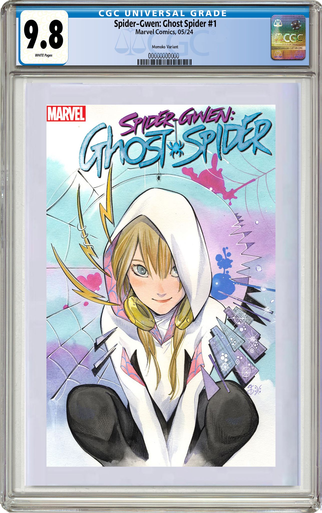 SPIDER-GWEN: THE GHOST-SPIDER #1 PEACH MOMOKO EXCLUSIVE VARIANT OPTIONS - 05/22/2024