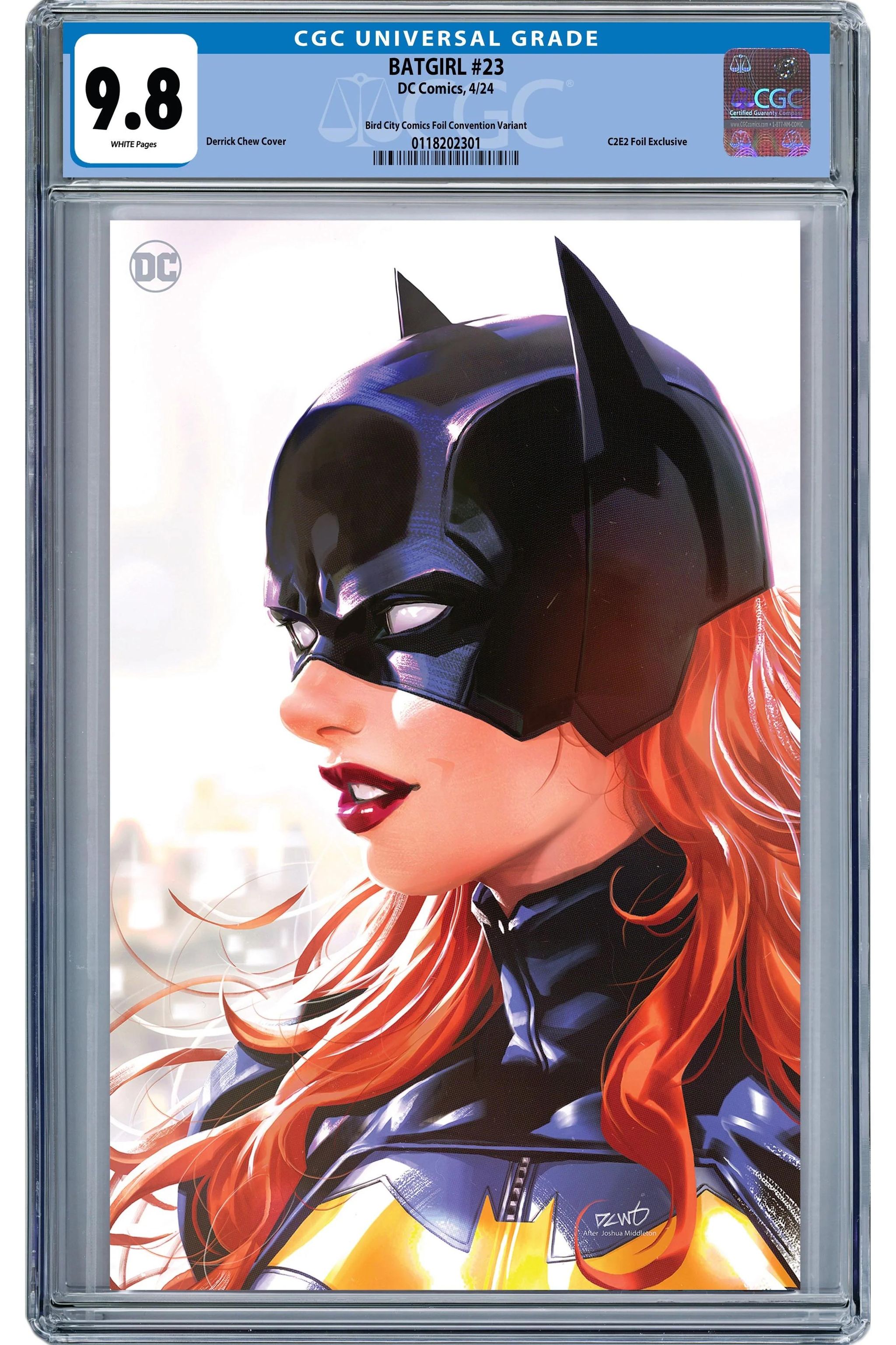 BATGIRL #23 DERRICK CHEW FOIL C2E2 EXCLUSIVE